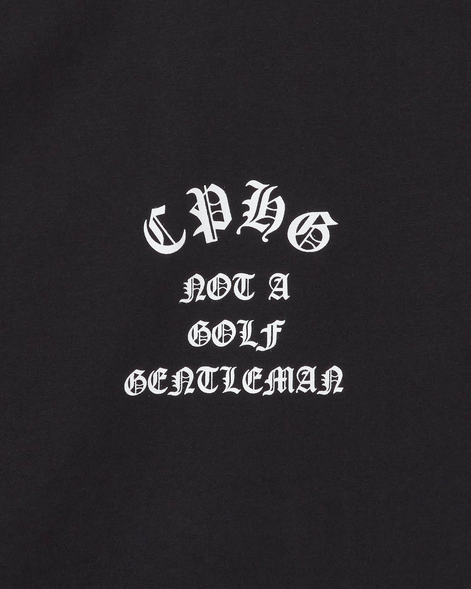 SHELTECH® × Cph/Golf™ #OLD ENGLISH LOGO L/S MOCK NECK TEE – Cph