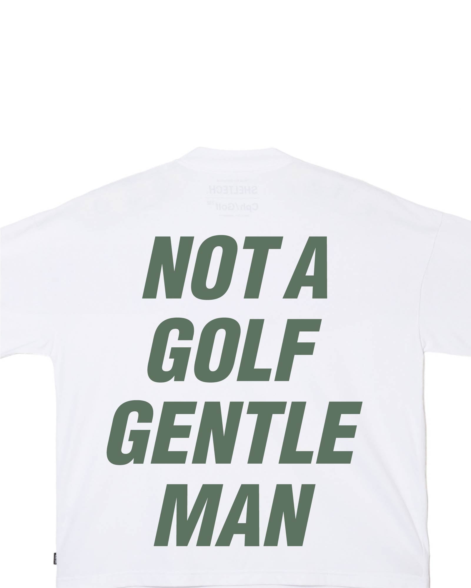Cph/Golf™ モックネックTシャツ #GENTLEMAN SHELTECH × Cph Golf #FRONT POCKET GENTLEMAN MOCK NECK TEE