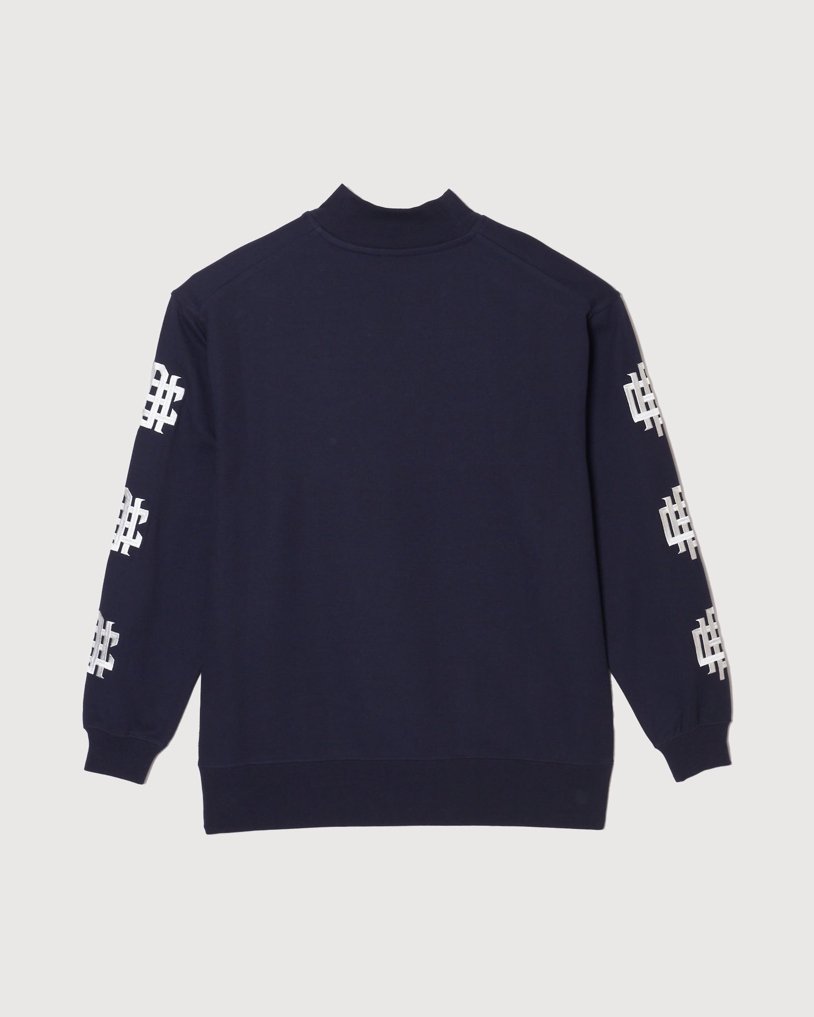 メンズウェア OVERLAP LOGO L/S MOCK NECK TEE NAVY OVERLAP LOGO L/S MOCK NECK TEE – Cph/Golf™︎
