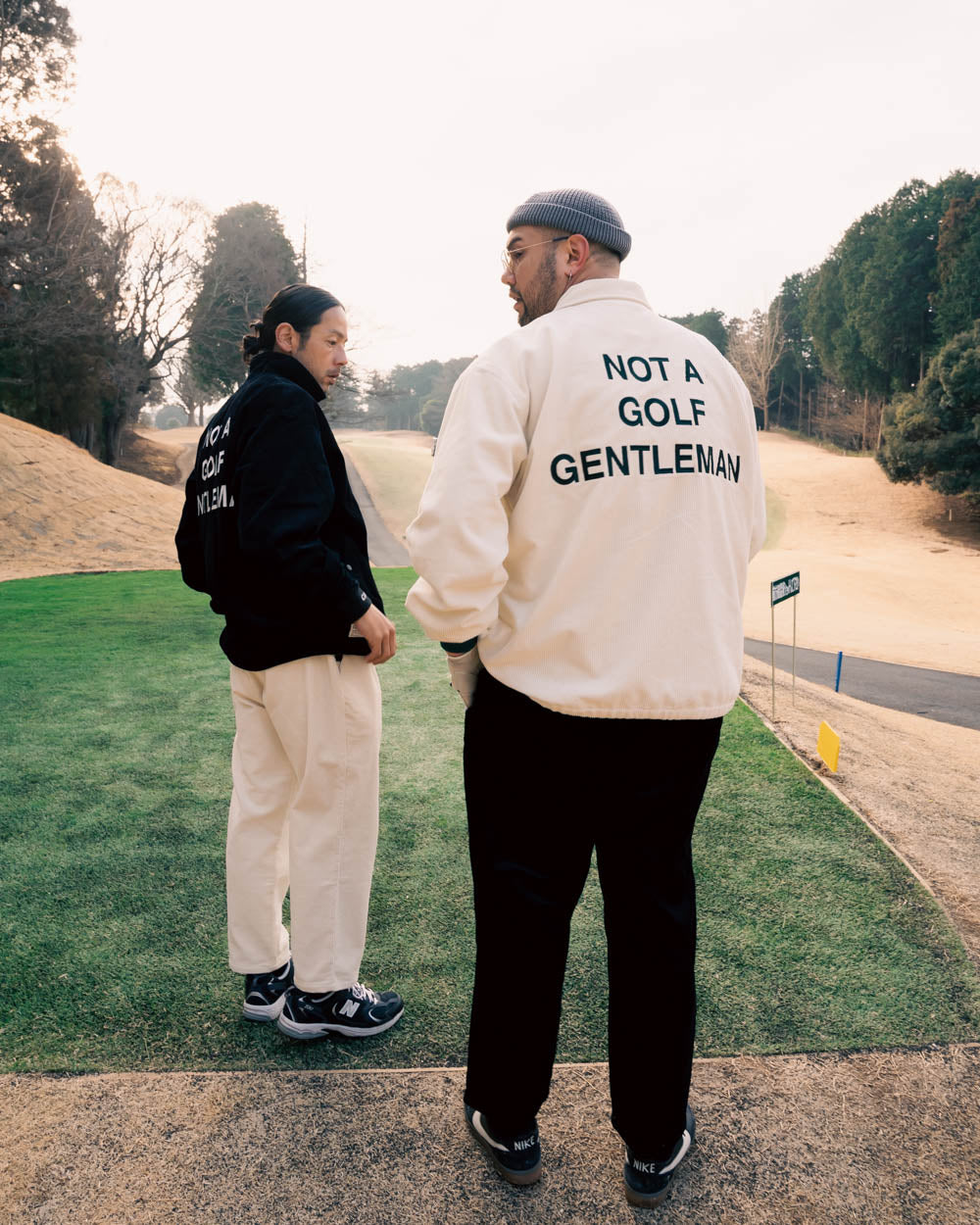 メンズウェア CPH GOLF GENTLEMAN CORDUROY COACH JACKET GENTLEMAN CORDUROY COACH JACKET - BLACK - – Cph/Golf™︎