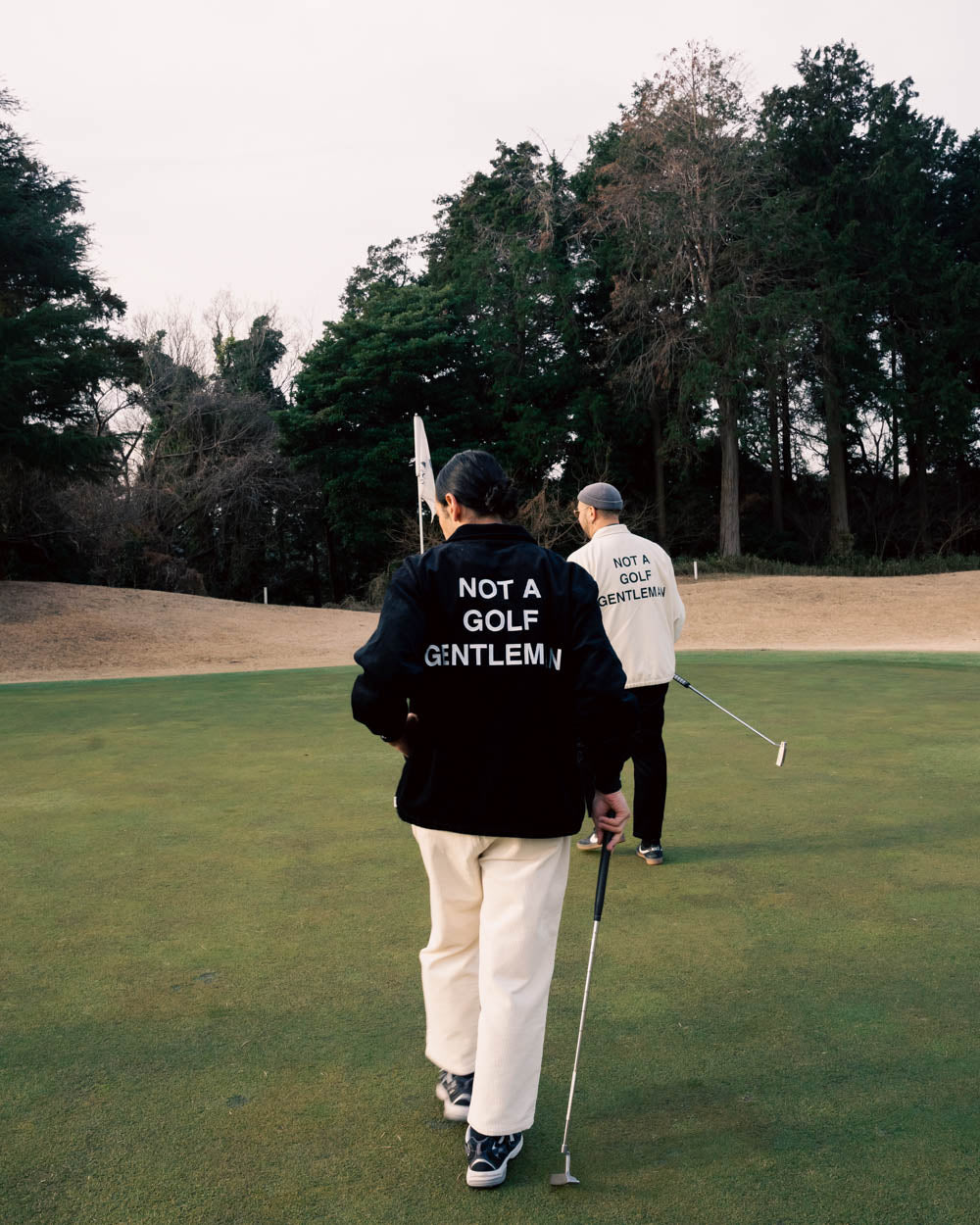 GENTLEMAN CORDUROY COACH JACKET - BLACK - – Cph/Golf™︎
