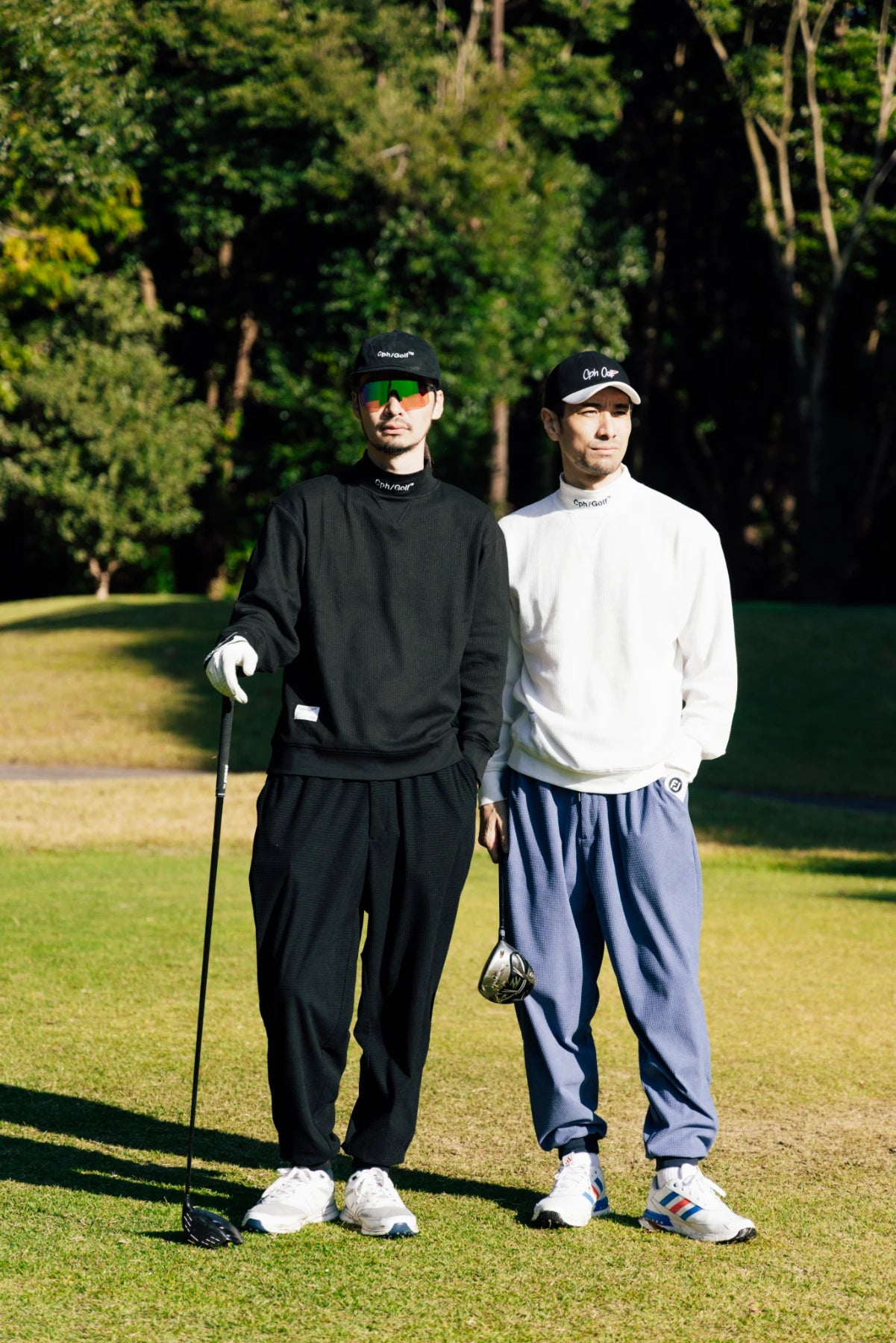 THERMAL LS MOCK NECK TEE BLACK – Cph/Golf™︎