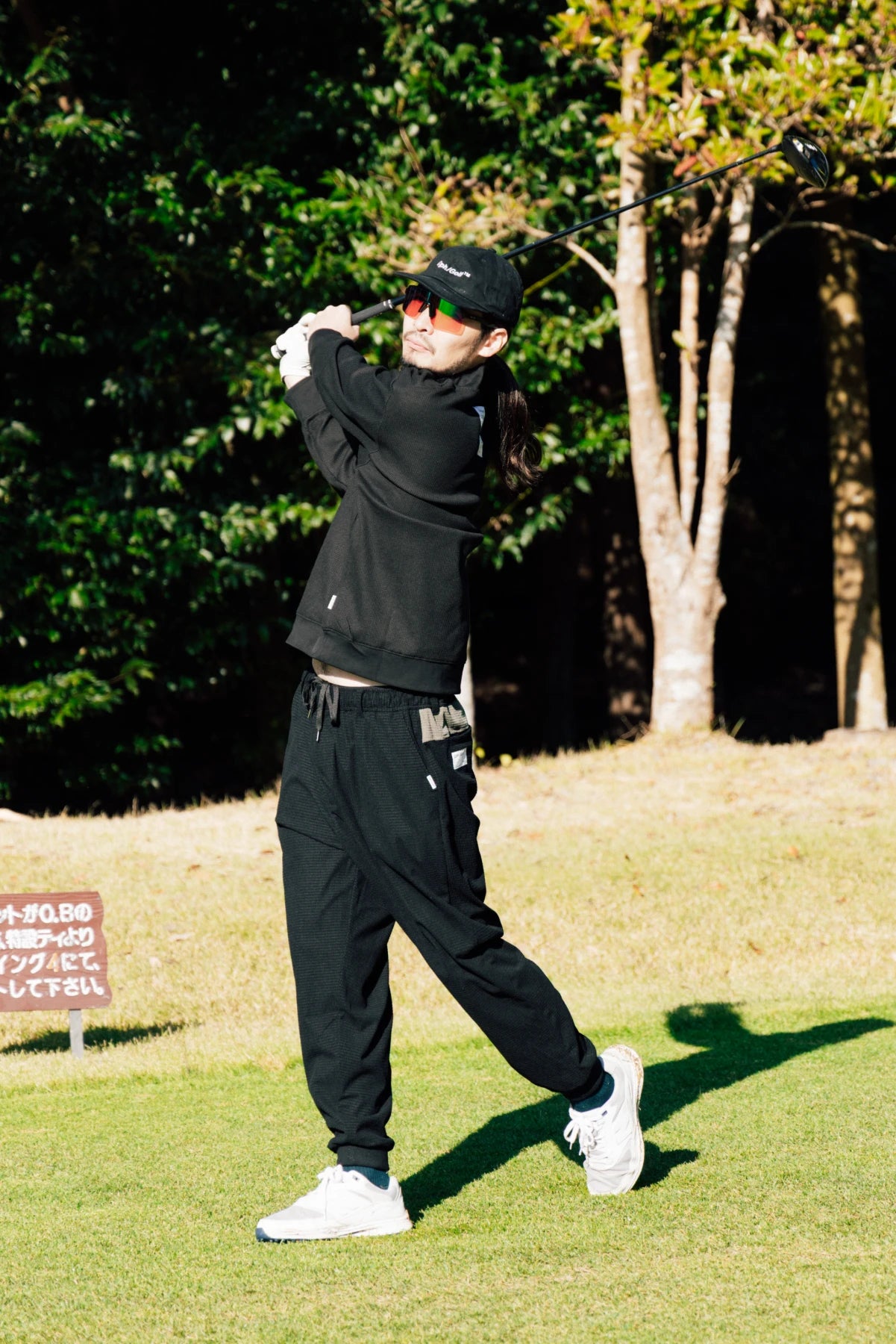 THERMAL LS MOCK NECK TEE BLACK – Cph/Golf™︎