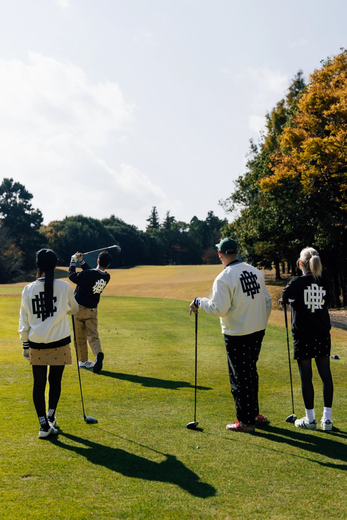 CPH/GOLF Vネックピステ レディース S OVERLAP LOGO V NECK PISTE OFF
