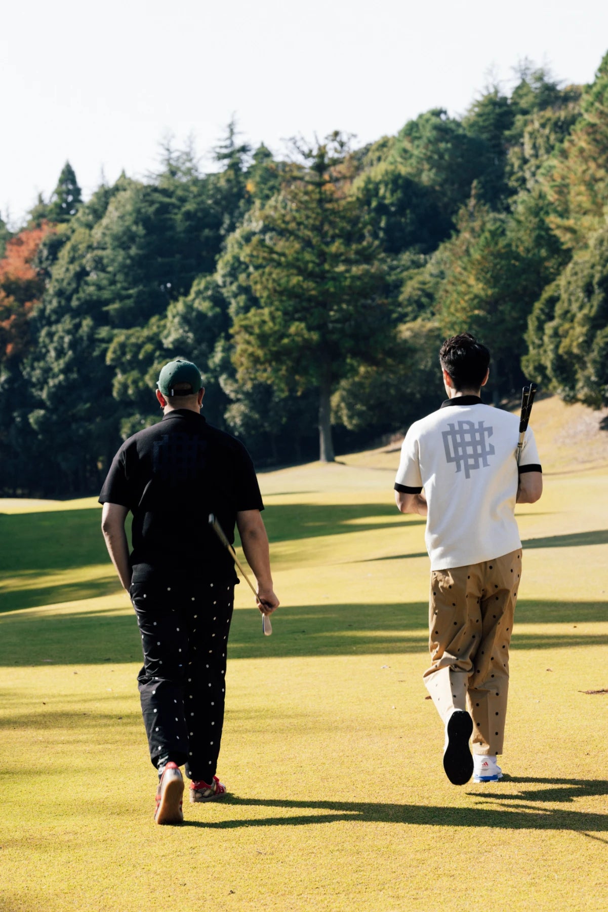 OVERLAP LOGO KNIT POLO WHITE – Cph/Golf™︎