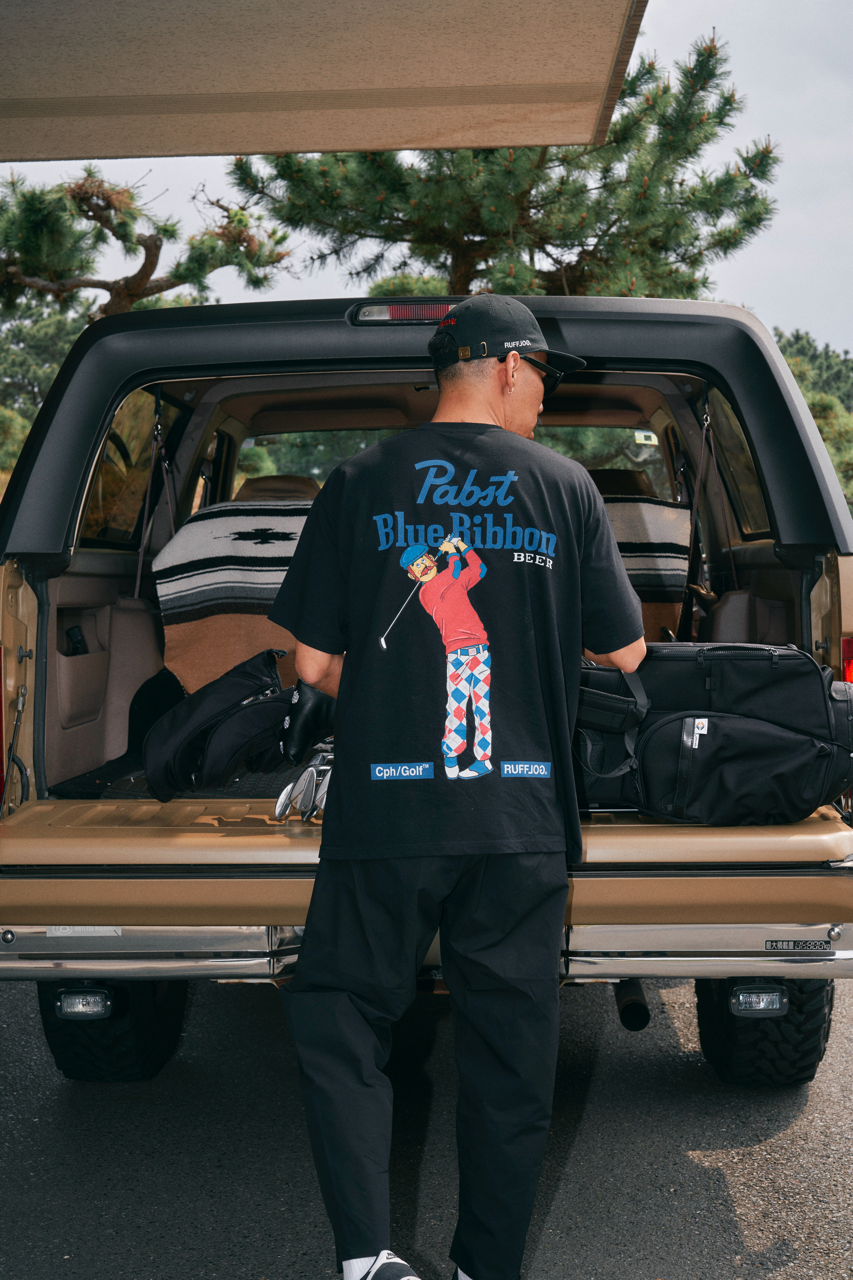 COOL BLUE GOLF TEE BLACK – Cph/Golf™︎
