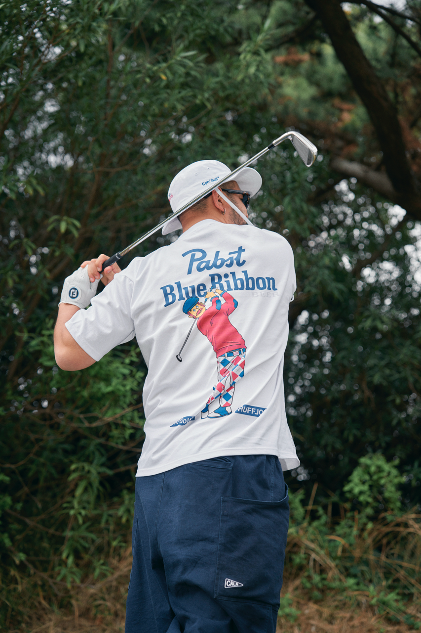 COOL BLUE GOLF TEE WHITE – Cph/Golf™︎