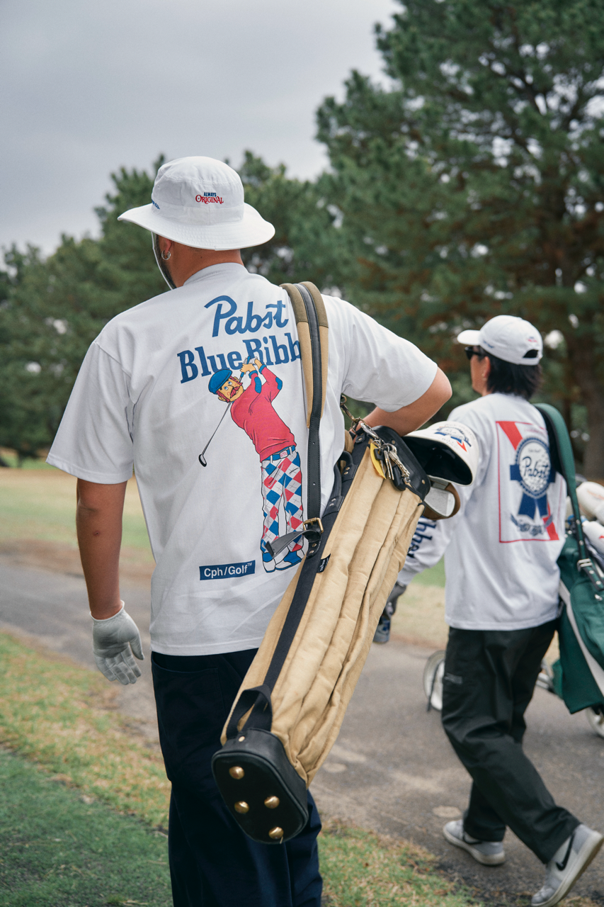 メンズウェア #COOL BLUE GOLF TEE WHITE RUFFLOG cph COOL BLUE GOLF TEE WHITE – Cph/Golf™︎
