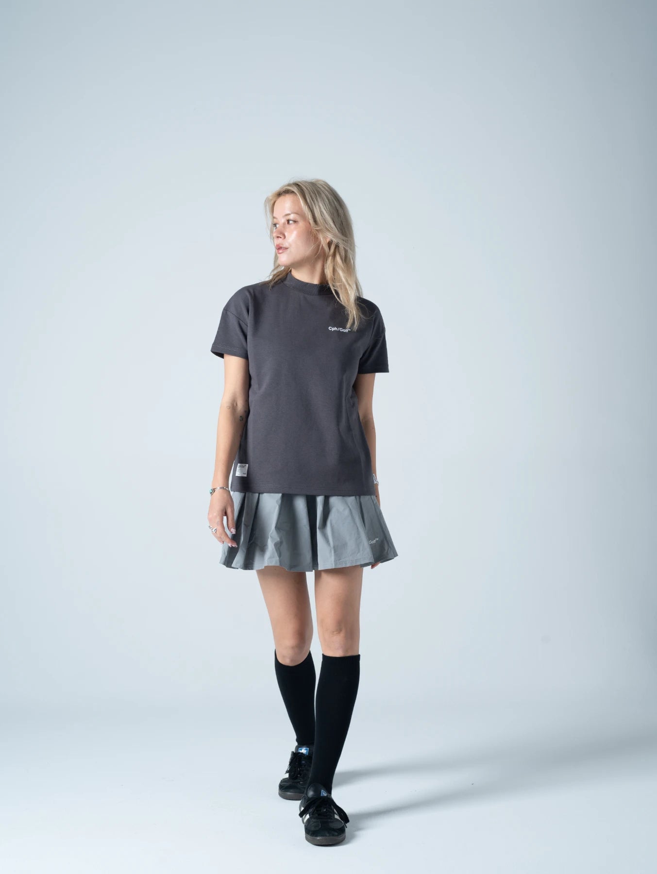 MADEMOISELLE HALF MOCK NECK TEE – Cph/Golf™︎