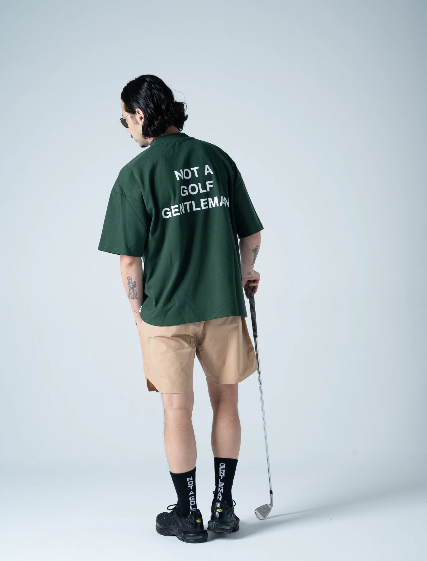 GENTLEMAN HALF MOCK NECK TEE – Cph/Golf™︎
