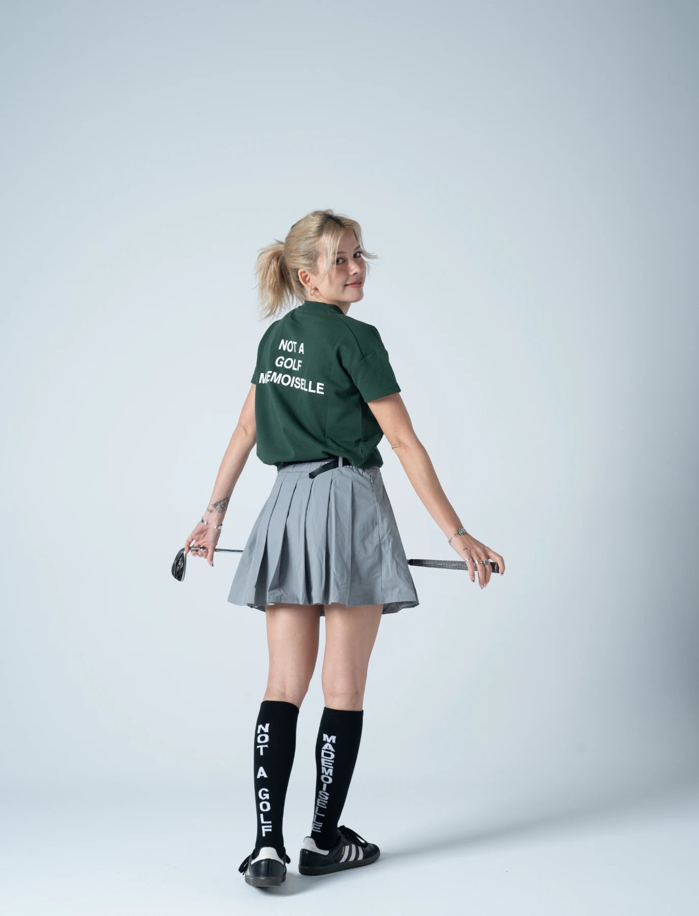 MADEMOISELLE HALF MOCK NECK TEE – Cph/Golf™︎