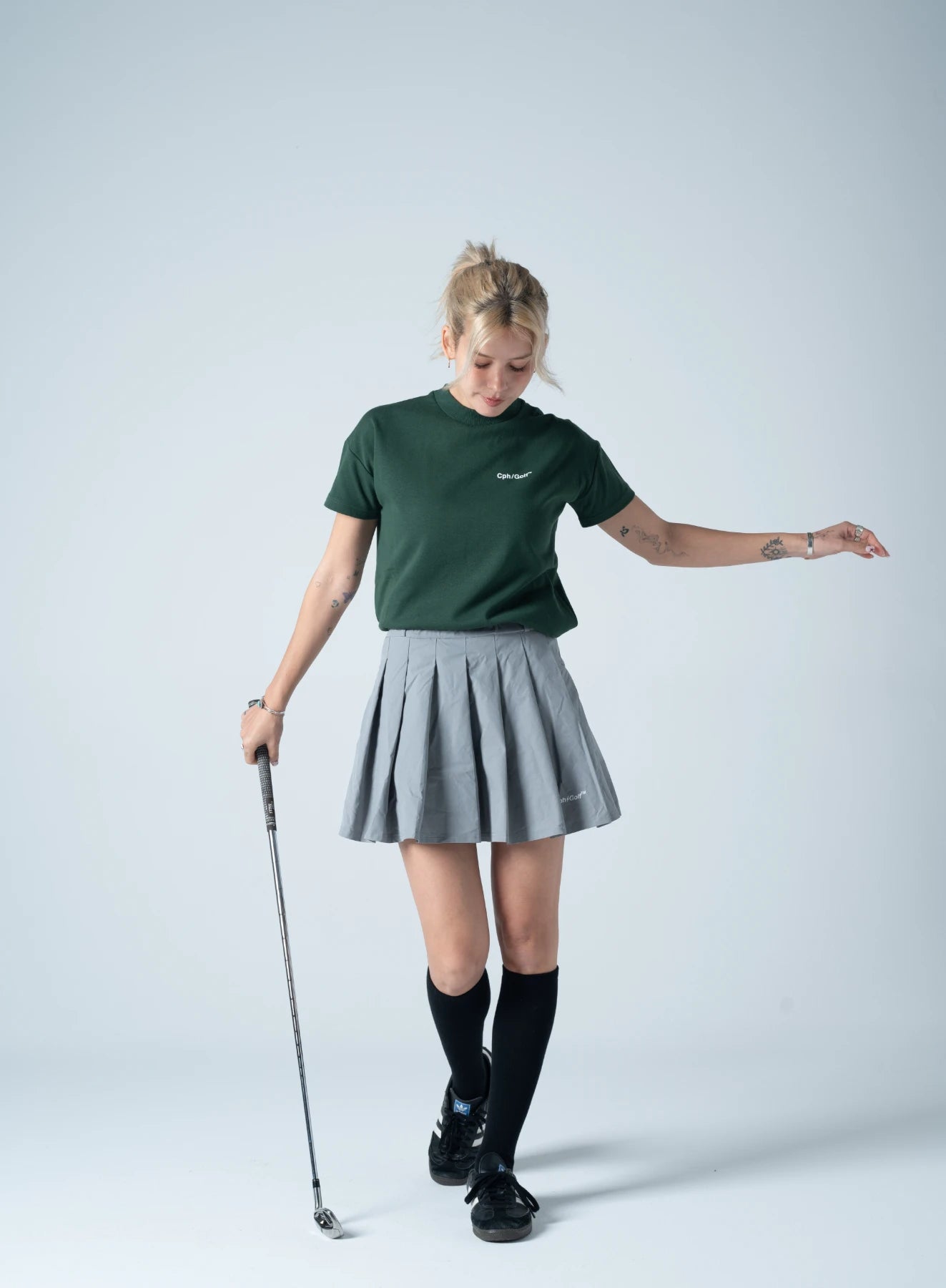 MADEMOISELLE HALF MOCK NECK TEE – Cph/Golf™︎