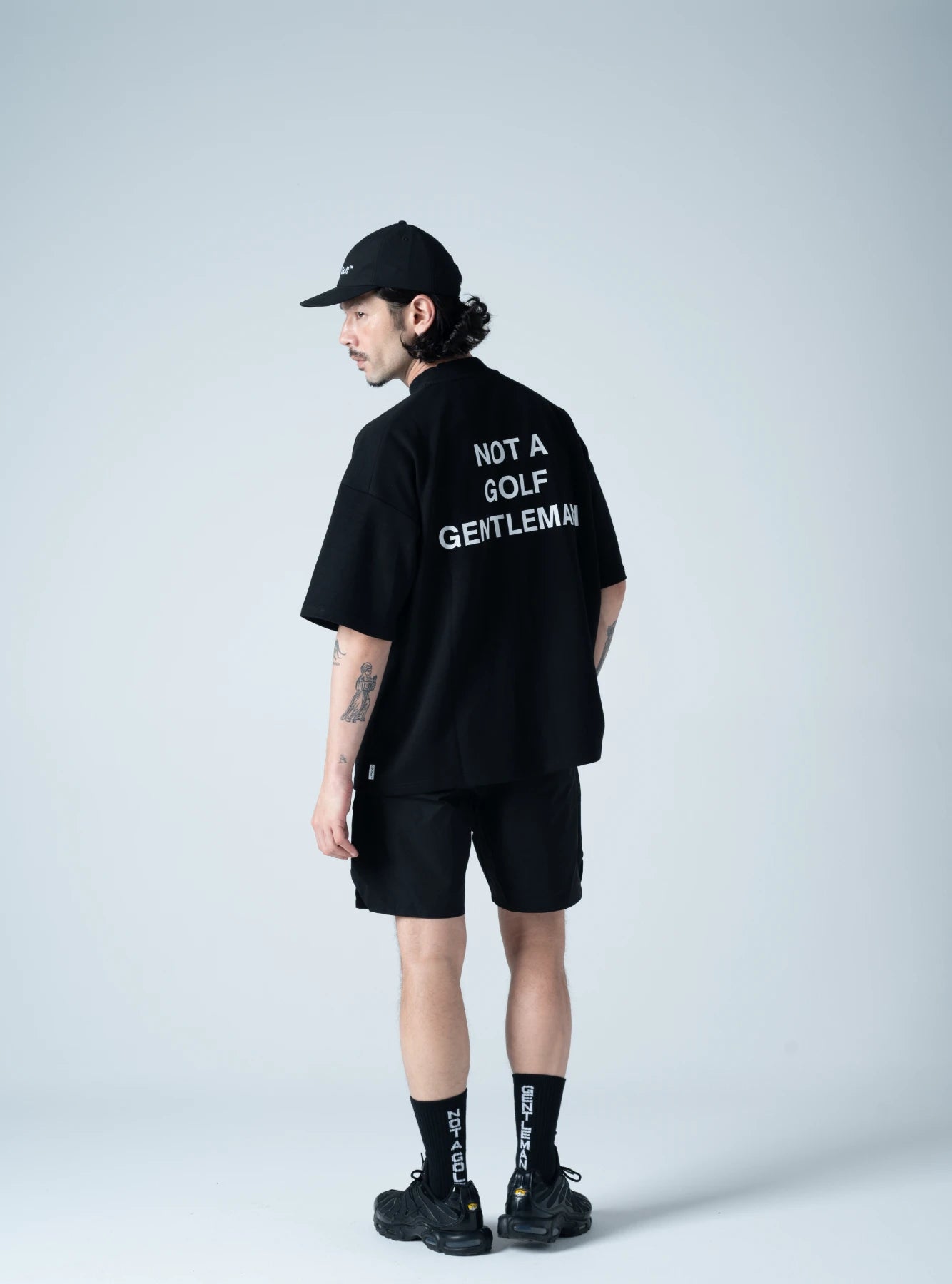 GENTLEMAN HALF MOCK NECK TEE – Cph/Golf™︎