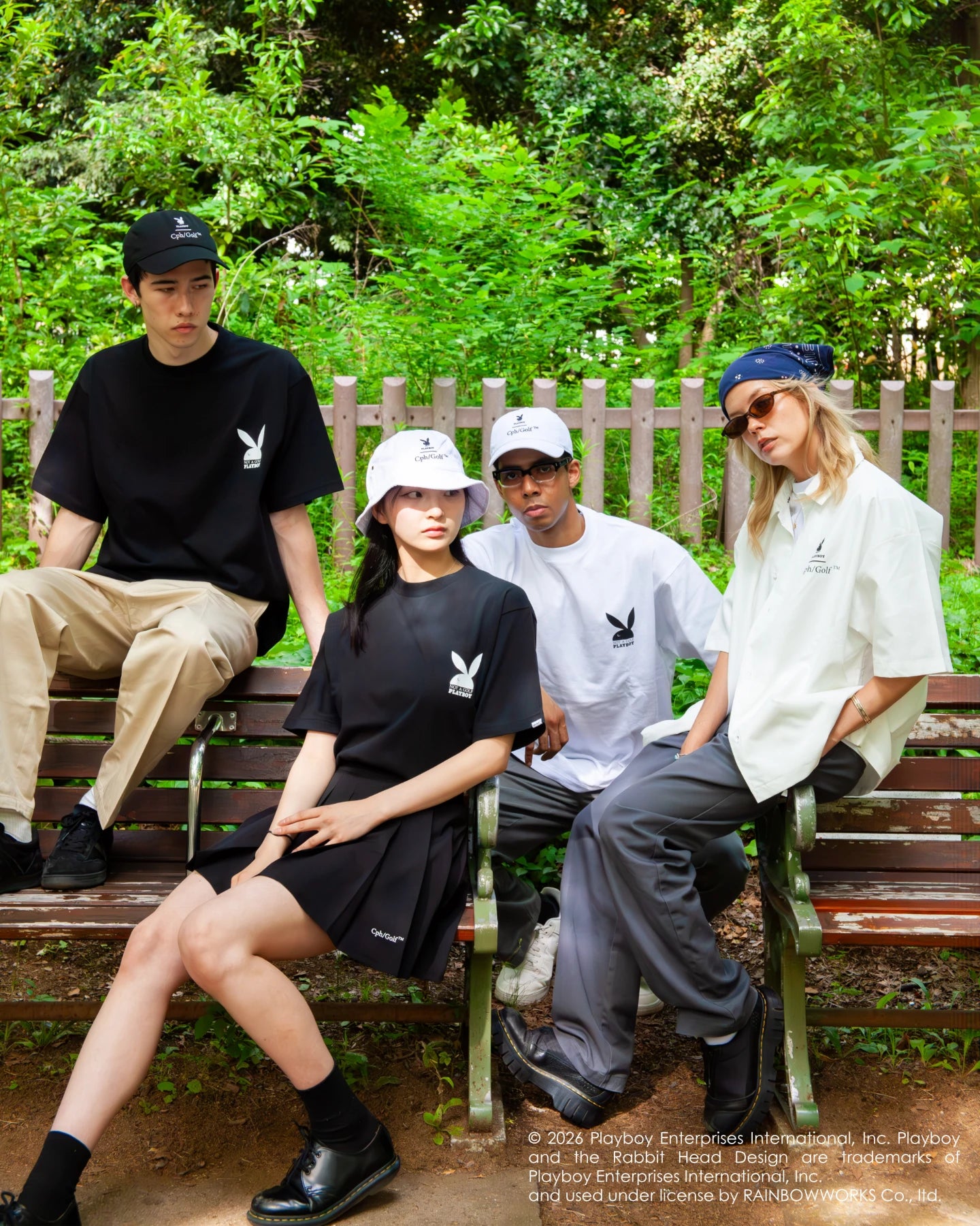WOMEN]Cph/Golf × PLAYBOY BUNNY LOGO RIP STOP SHIRT – Cph/Golf™︎