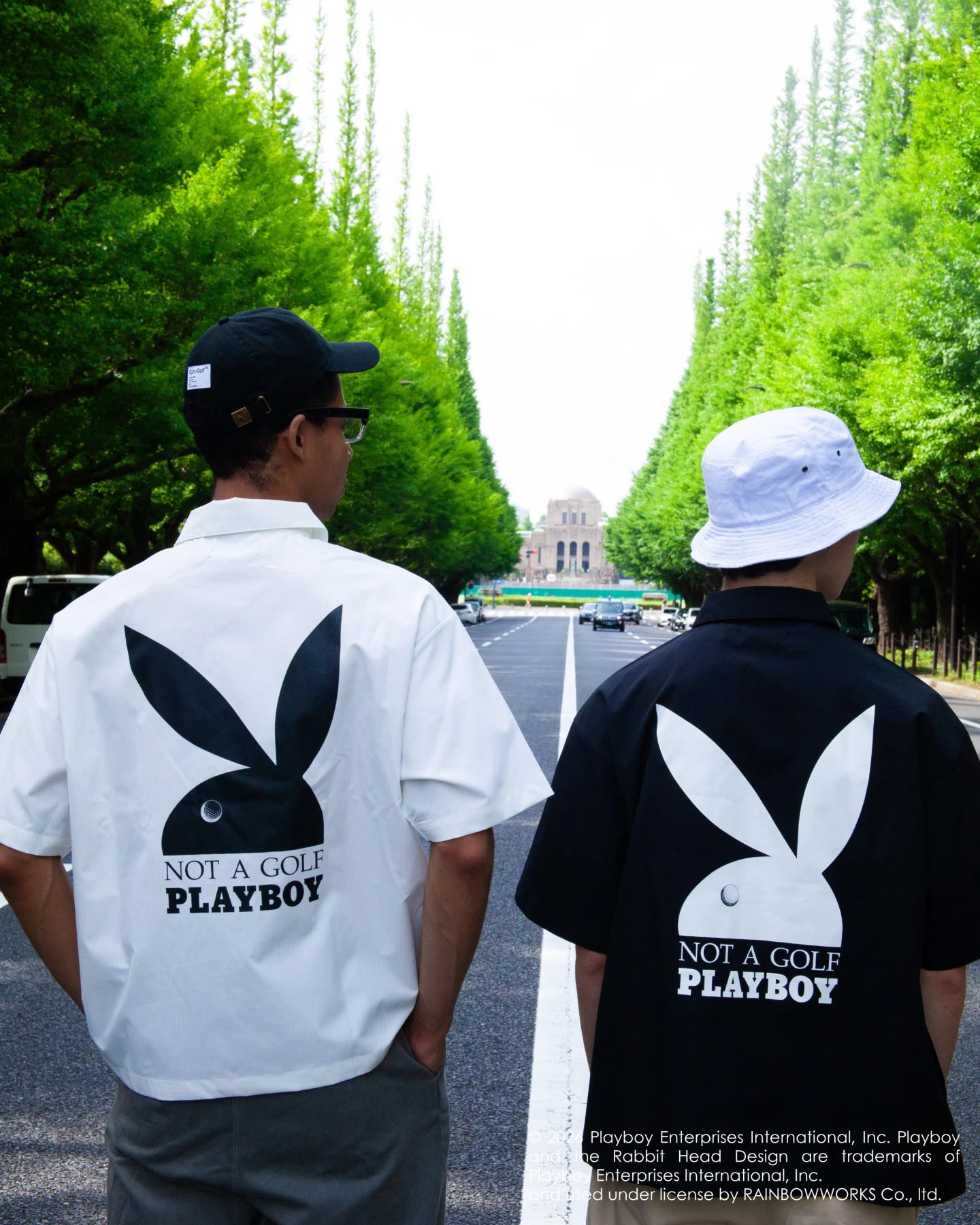 WOMEN]PLAYBOY×Cph/Golf BUNNY LOGO RIP STOP SHIRT – Cph/Golf™︎