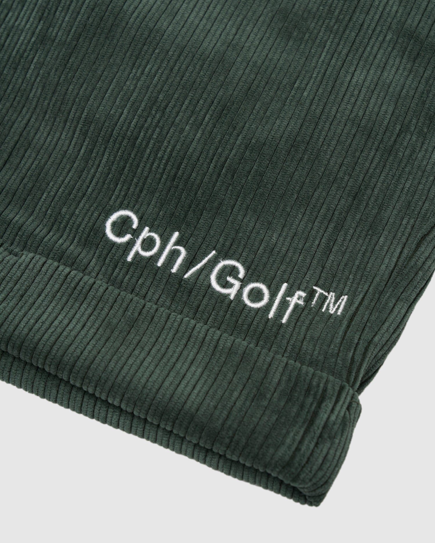 ADJUSTABLE CORDUROY SHORTS - GREEN - – Cph/Golf™︎