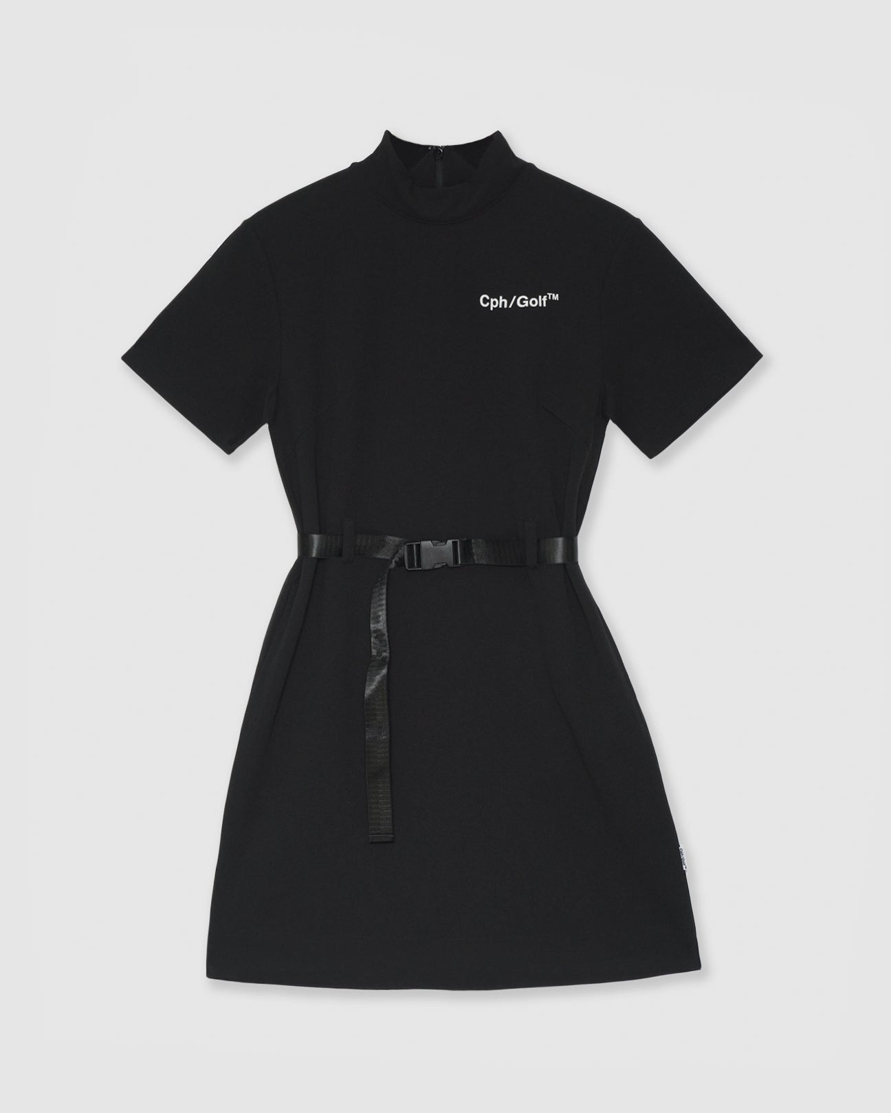 WOMENS】#MOCK NECK ONE-PIECE - BLACK - – Cph/Golf™︎