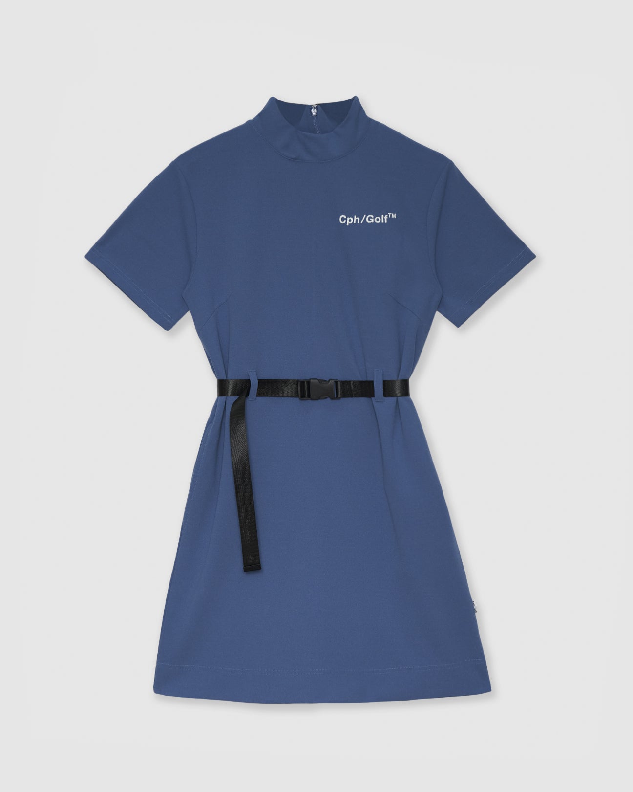 WOMENS】#MOCK NECK ONE-PIECE - BLUE - – Cph/Golf™︎