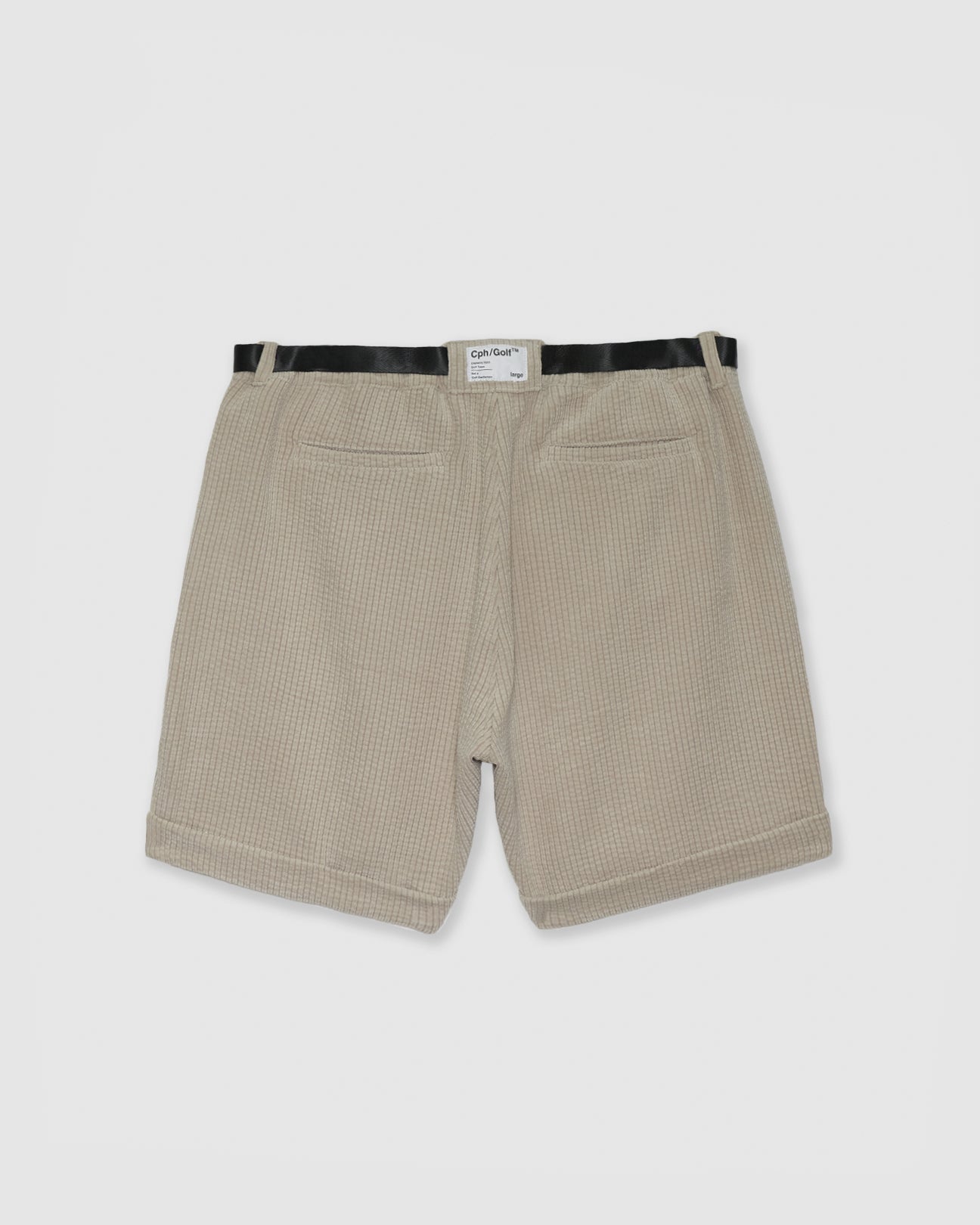 メンズウェア Captains Helm Golf Corduroy Shorts ADJUSTABLE CORDUROY SHORTS - CREAM - – Cph/Golf™︎