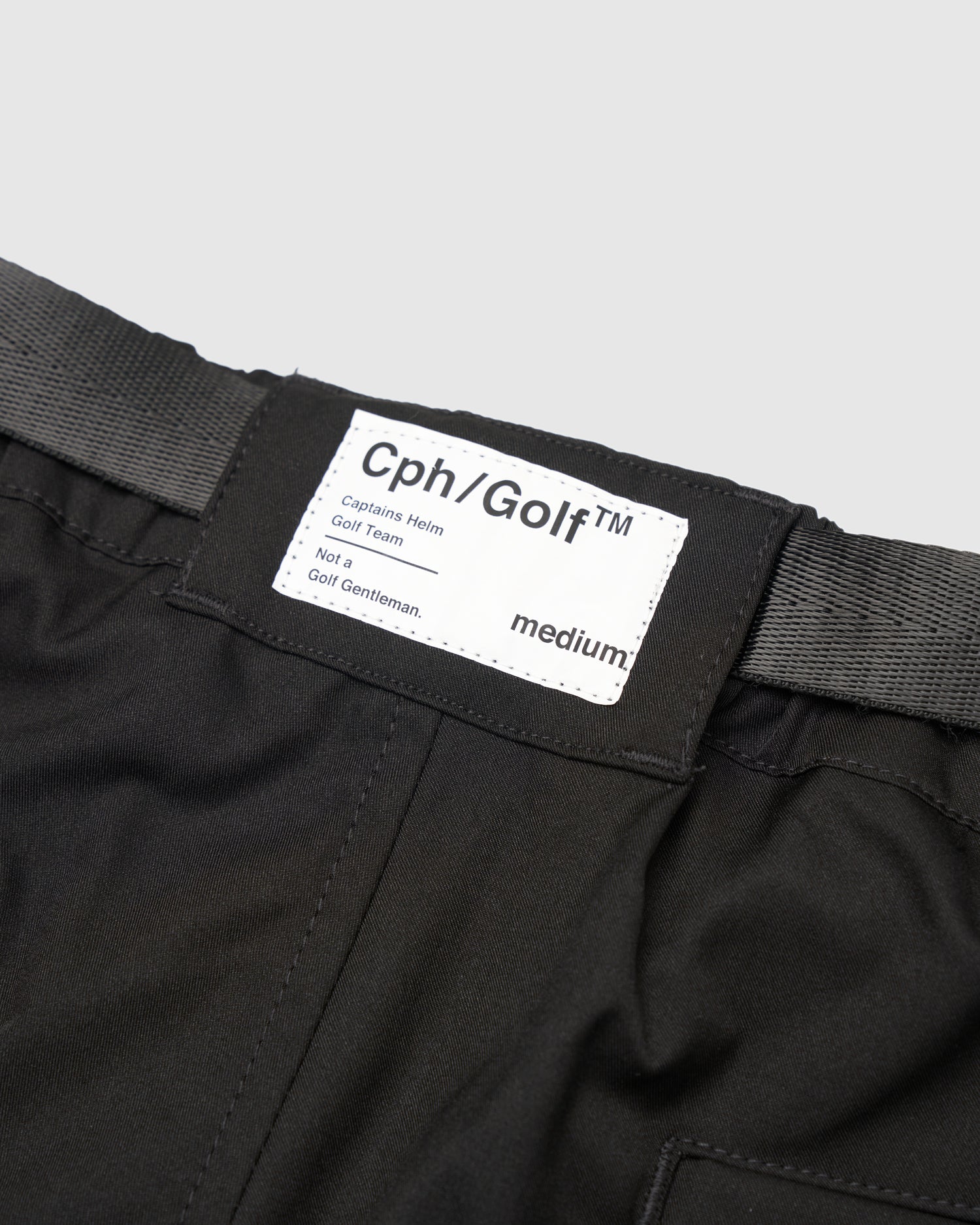 ADJUSTABLE SHORTS - BLACK - – Cph/Golf™︎