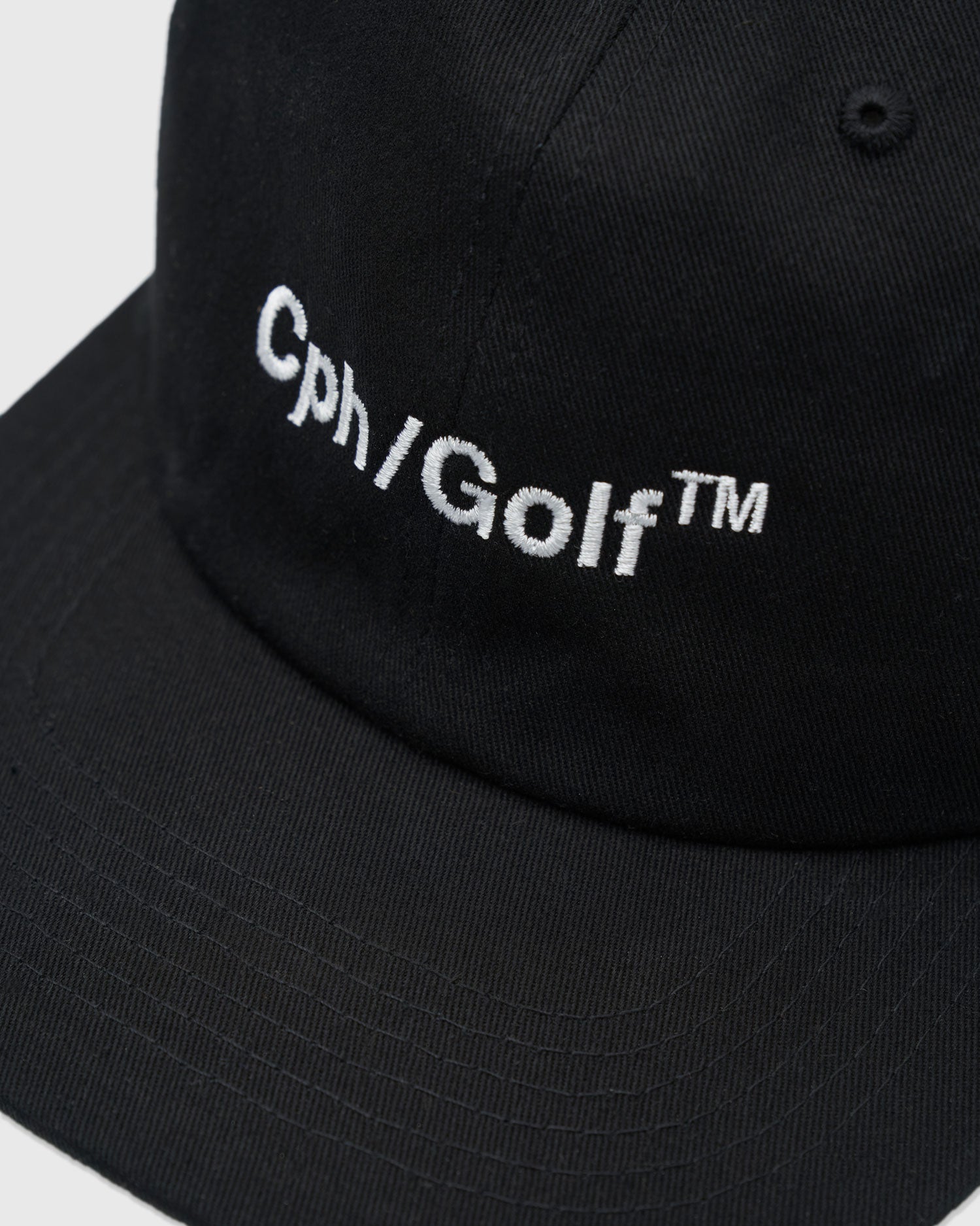 LOGO SUMMER CAP - BLACK - – Cph/Golf™︎