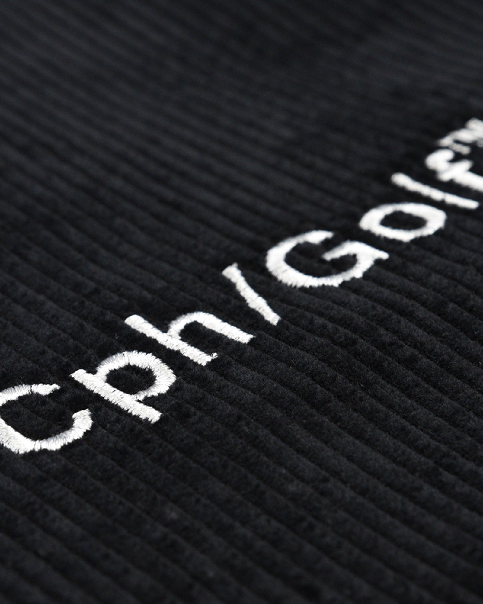 GENTLEMAN CORDUROY COACH JACKET - BLACK - – Cph/Golf™︎