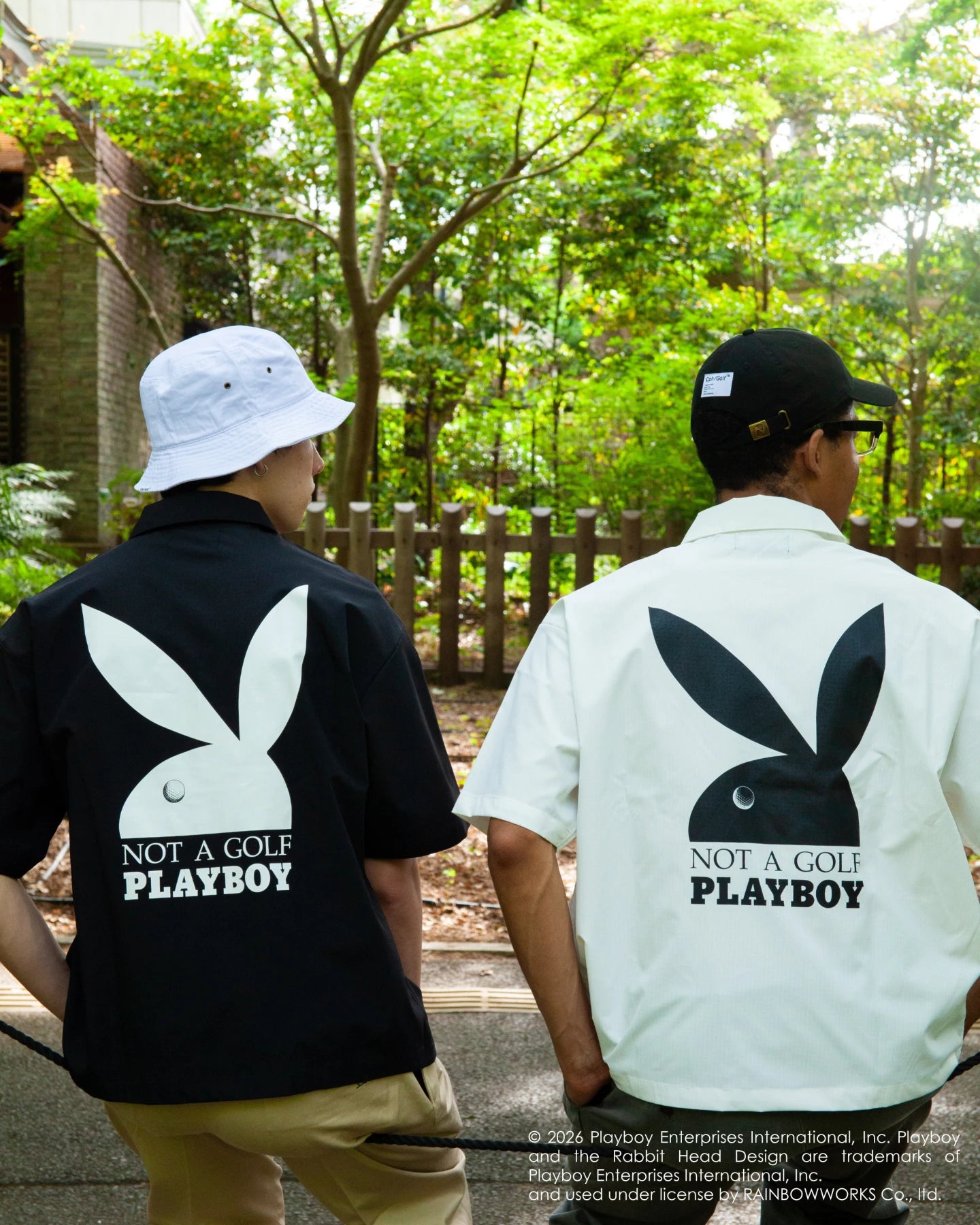 WOMEN]PLAYBOY×Cph/Golf BUNNY LOGO RIP STOP SHIRT – Cph/Golf™︎