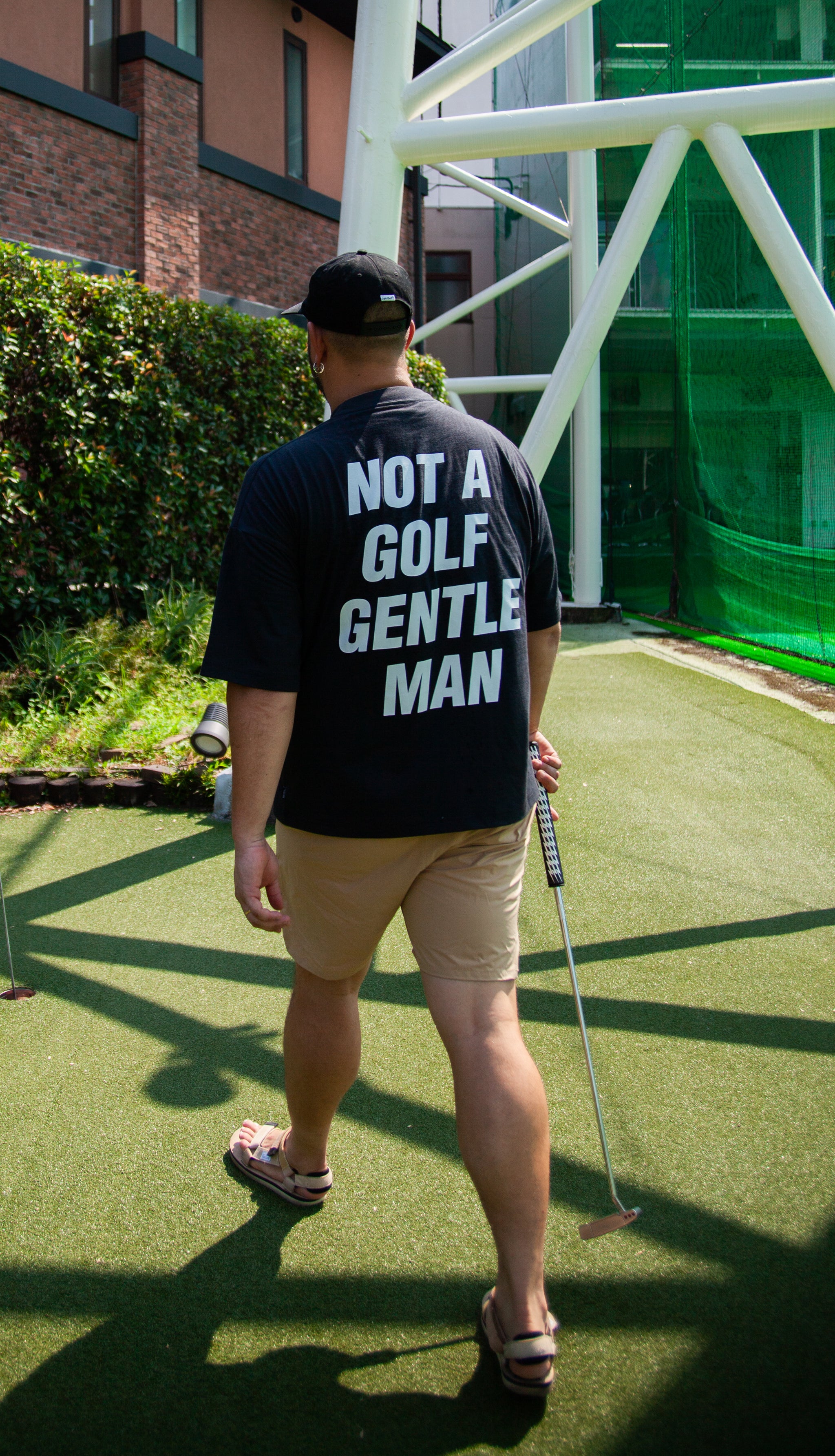 SIDE SLIT ADJUSTABLE SHORTS BEIGE – Cph/Golf™︎