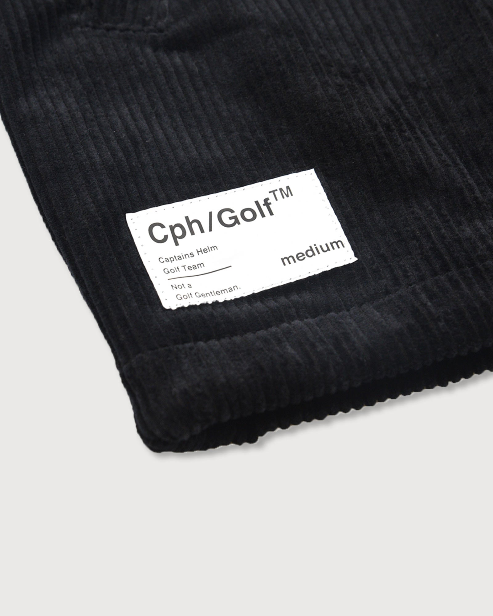 メンズウェア Captains Helm Golf CORDUROY COACH JACKET GENTLEMAN CORDUROY COACH JACKET - BLACK - – Cph/Golf™︎