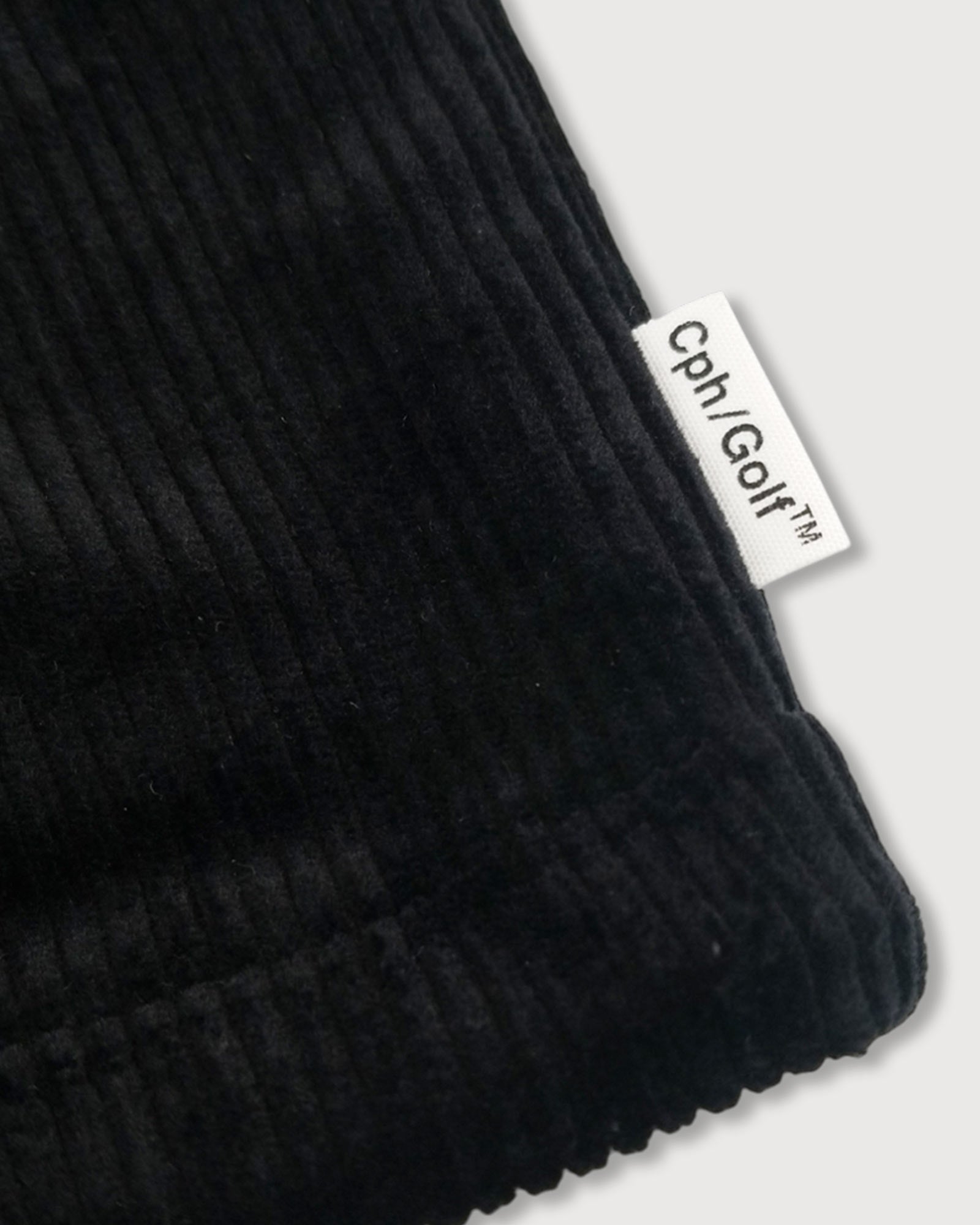 GENTLEMAN CORDUROY COACH JACKET - BLACK - – Cph/Golf™︎