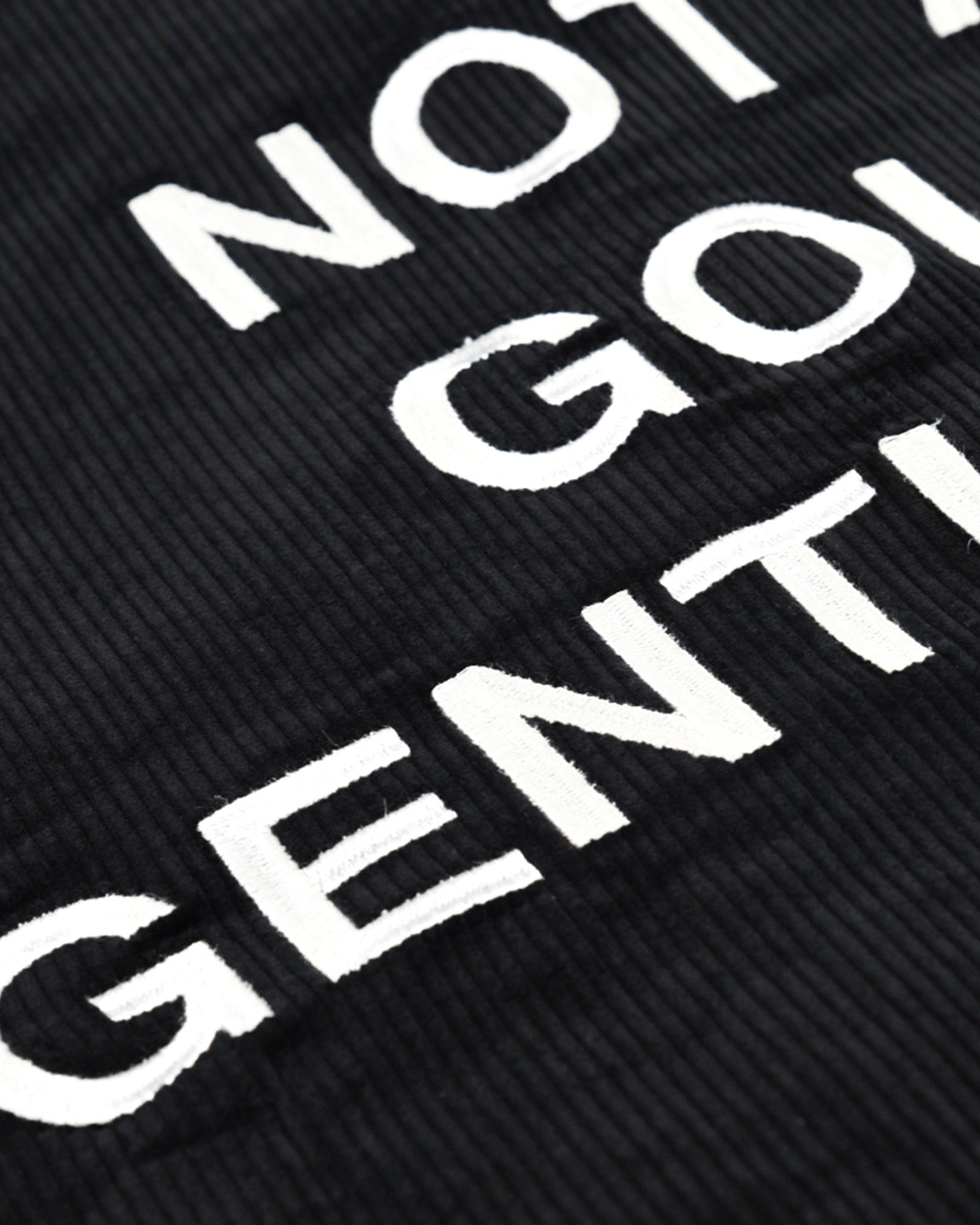 GENTLEMAN CORDUROY COACH JACKET - BLACK - – Cph/Golf™︎