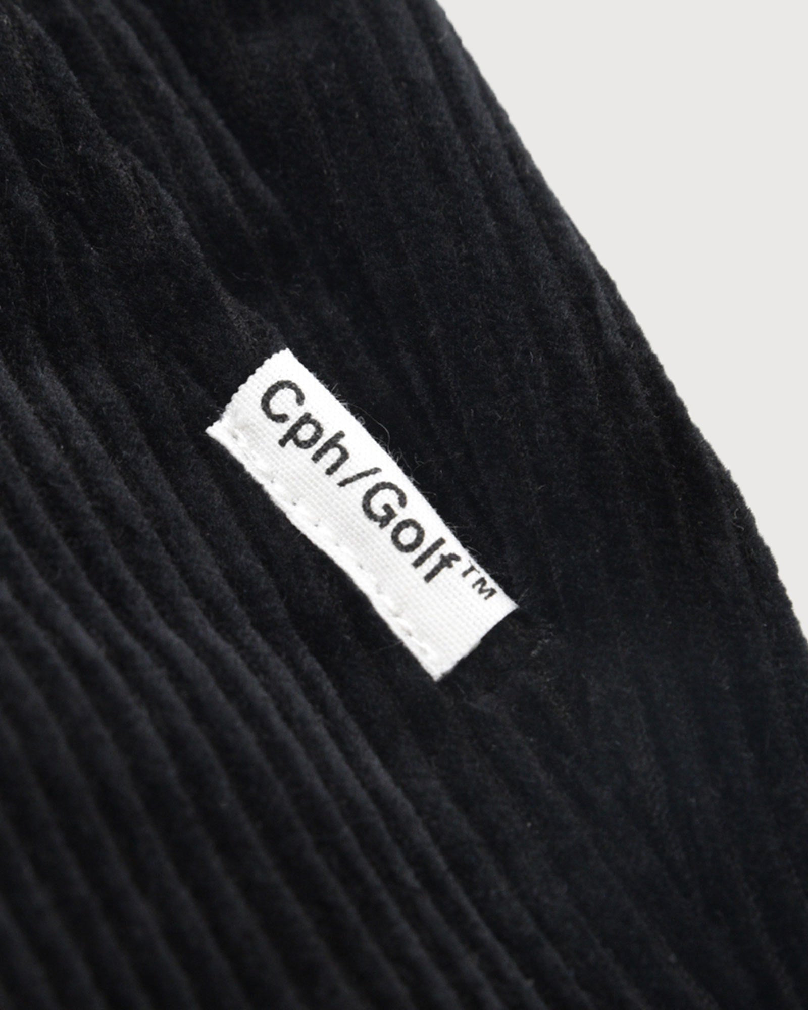 GENTLEMAN CORDUROY COACH JACKET - BLACK - – Cph/Golf™︎