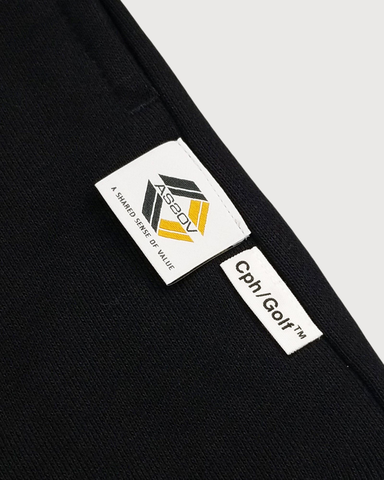AS2OV × Cph/Golf™ #CORDURA SIDE POCKET PULLOVER - BLACK - – Cph
