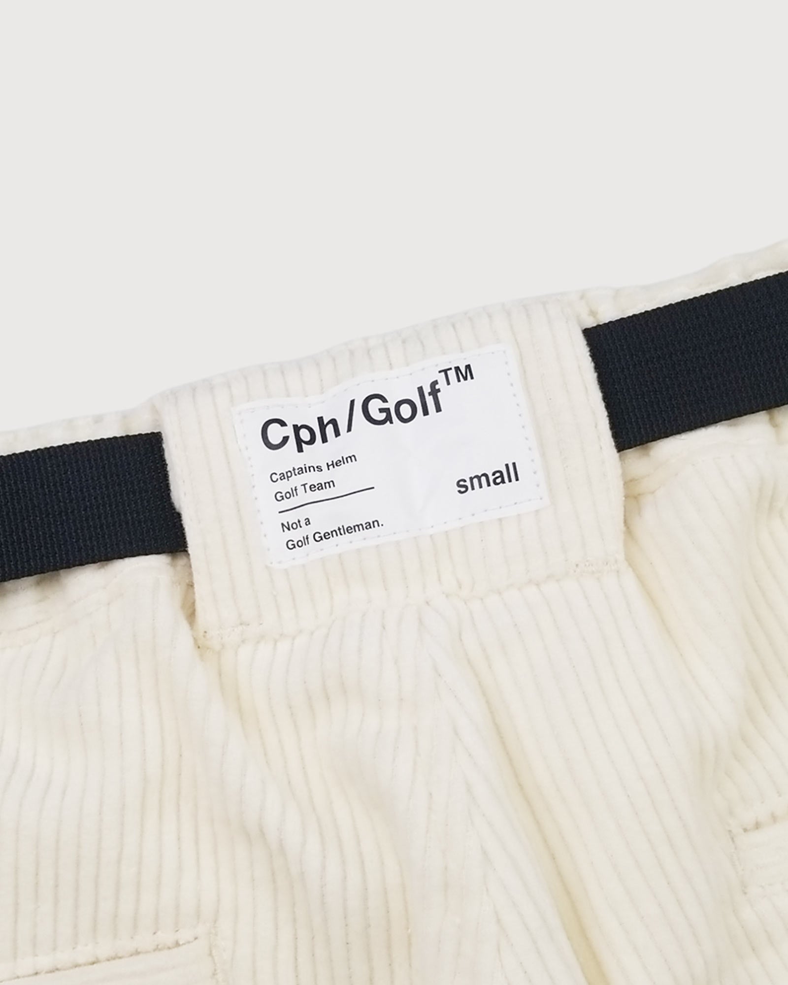 WOMENS] #ADJUSTABLE CORDUROY PANTS - CREAM – Cph/Golf™︎