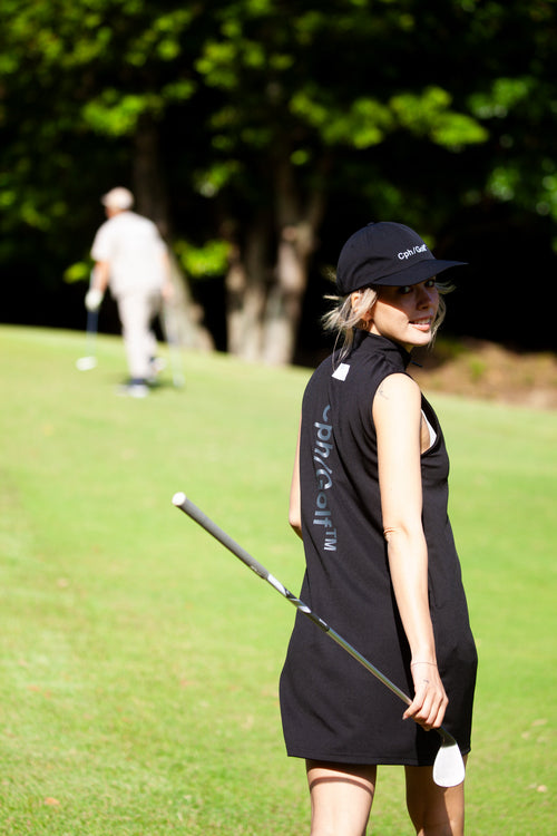 WOMEN] NO SLEEVE MOCK NECK ONE-PIECE – Cph/Golf™︎