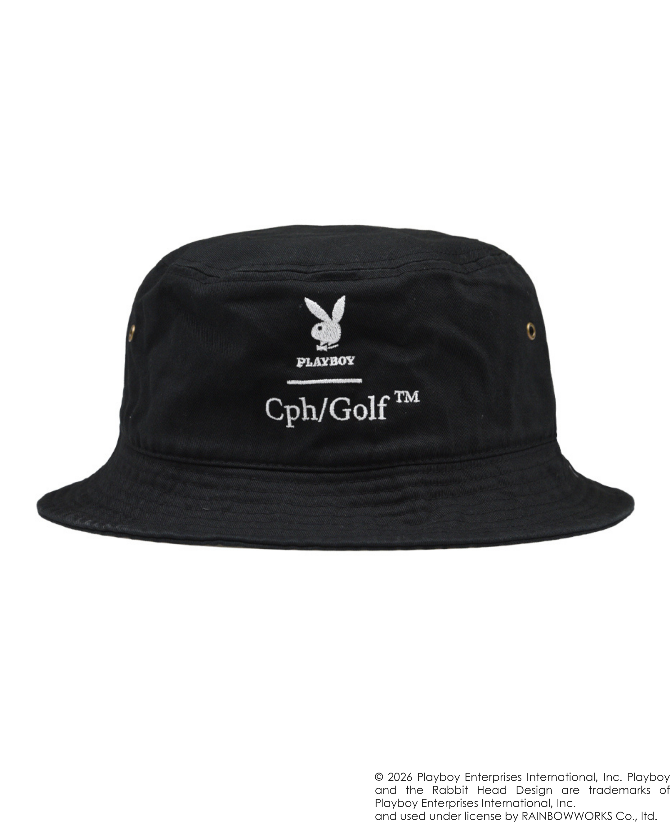 PLAYBOY×Cph/Golf BUNNY LOGO BUCKET HAT – Cph/Golf™︎