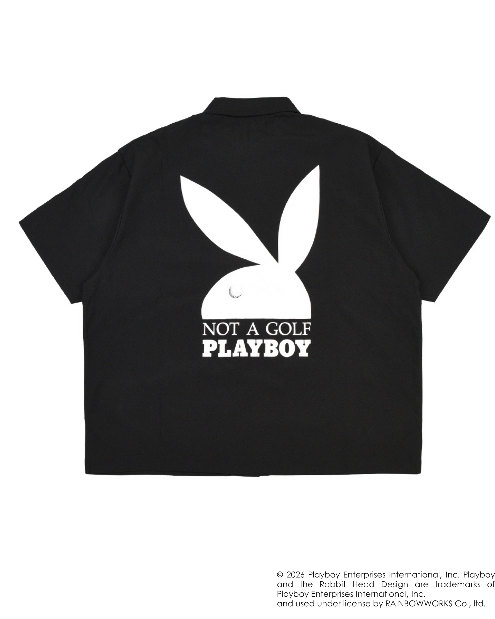 Cph/Golf×PLAYBOY バニーロゴシャツ　ゴルフ　新品　L WOMEN]PLAYBOY×Cph/Golf BUNNY LOGO RIP STOP SHIRT – Cph/Golf™︎