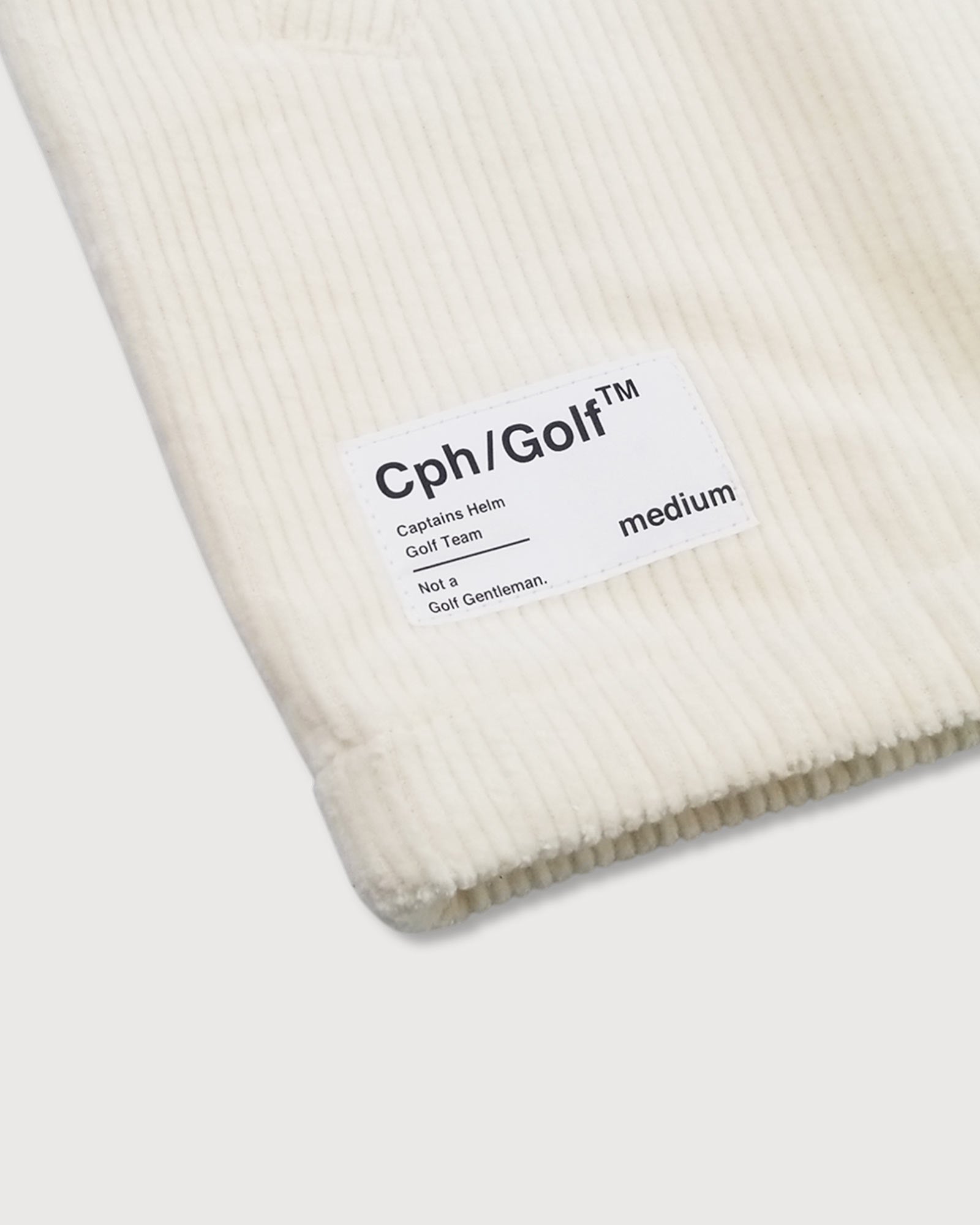 GENTLEMAN CORDUROY COACH JACKET - CREAM - – Cph/Golf™︎