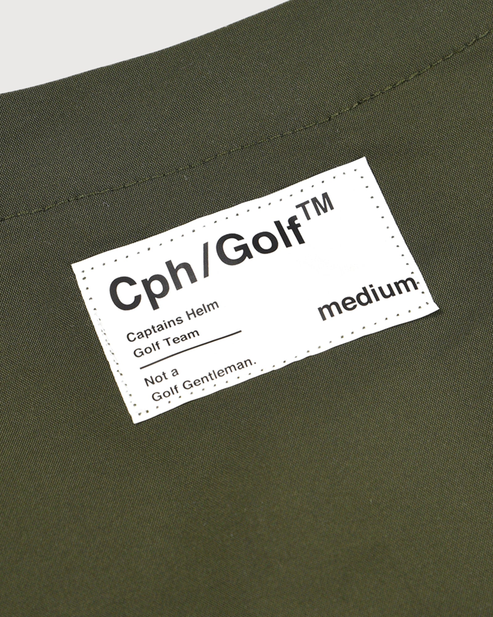 AS2OV × Cph/Golf™ #DETACHABLE VEST NO COLLAR JACKET - KHAKI