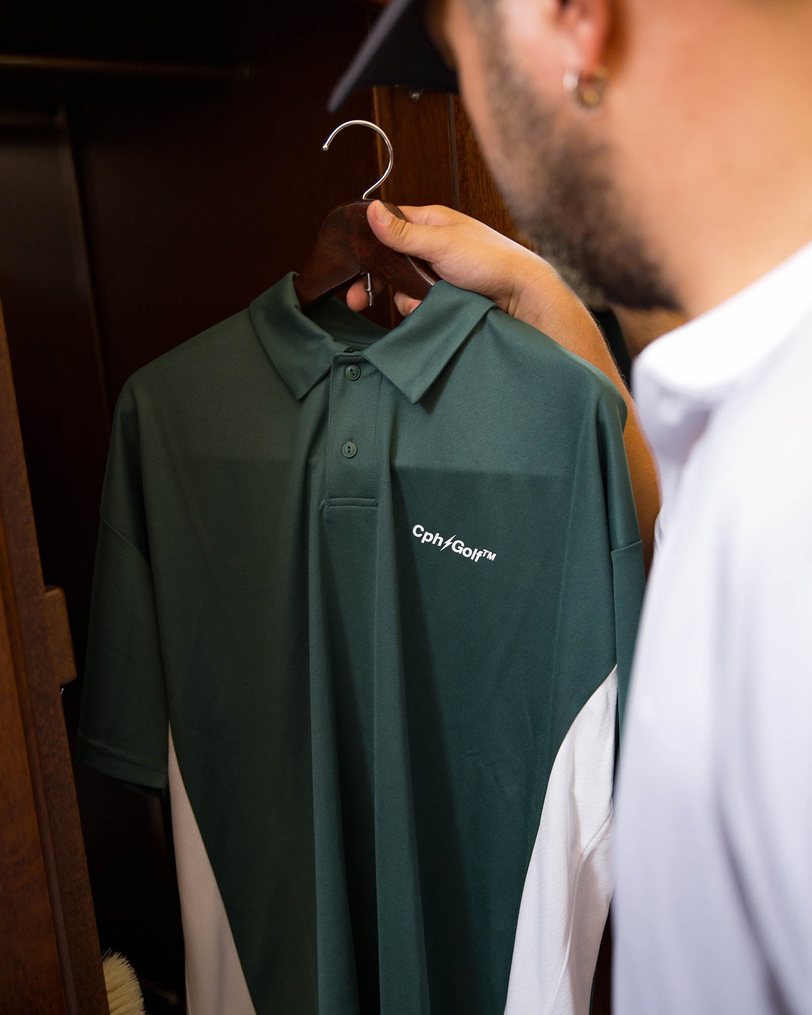 THUNDER STRIPES POLO 衫- 绿色- – Cph/Golf™︎
