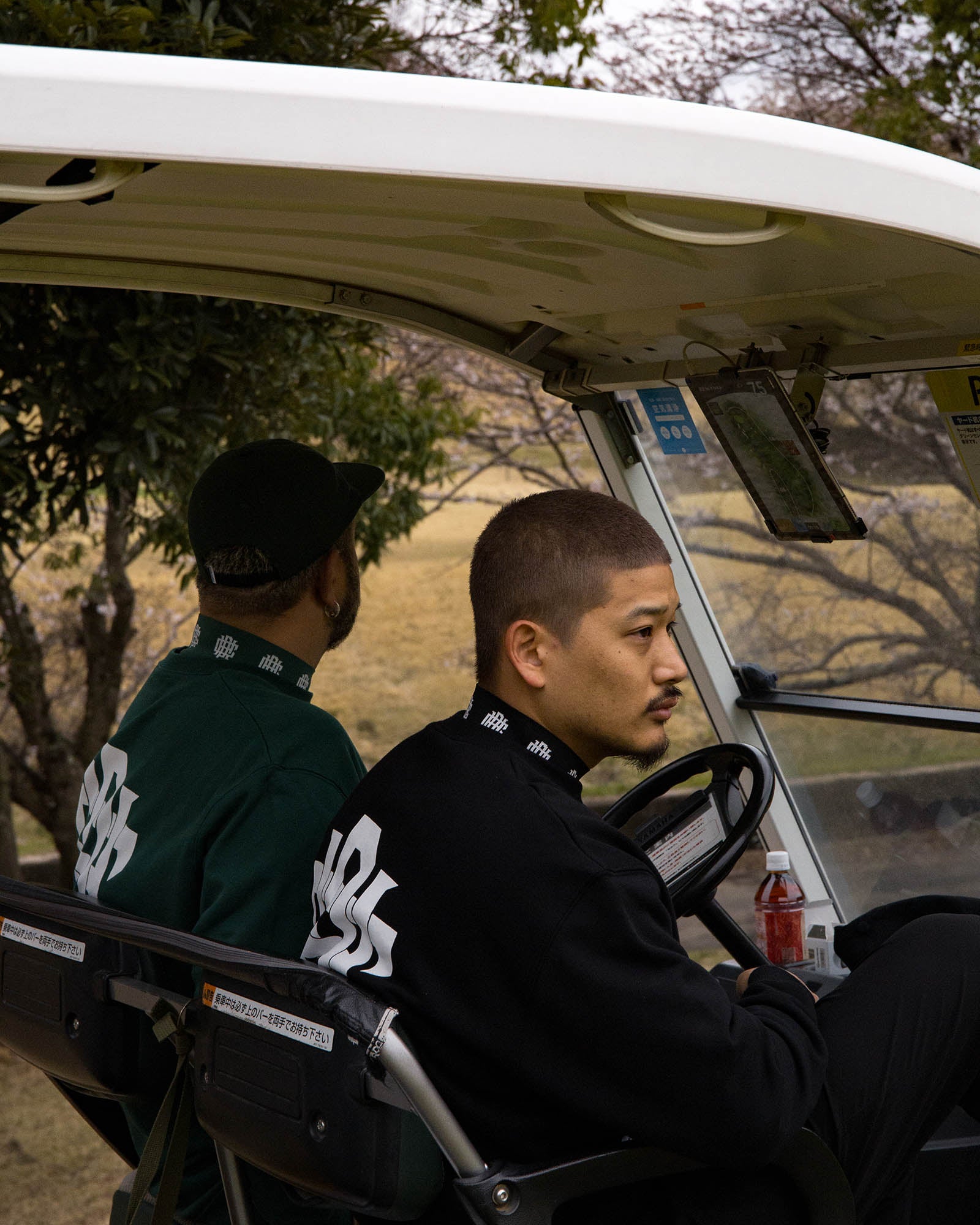 OVERLAP LOGO CREW SWEAT - GREEN - – Cph/Golf™︎