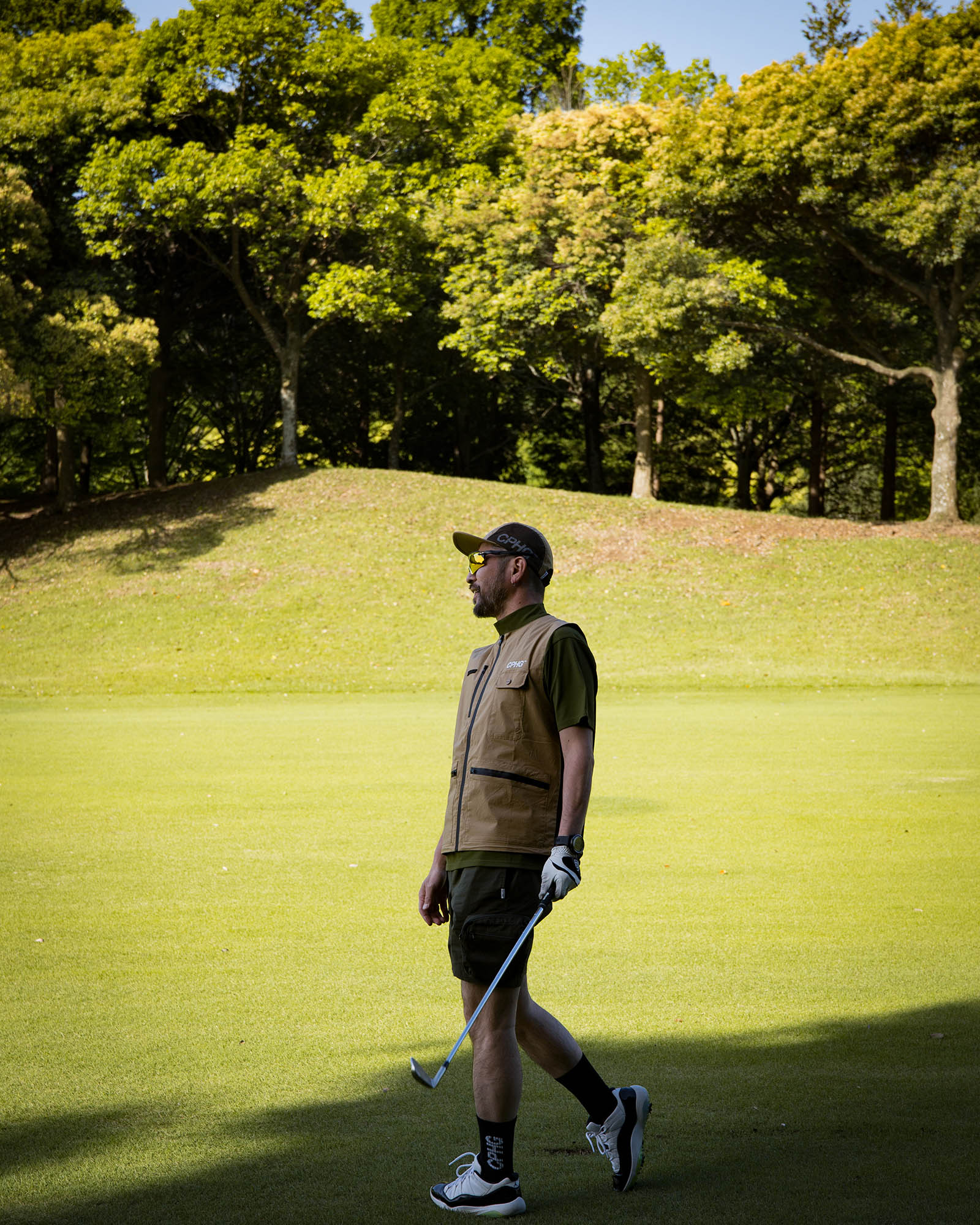 CPHG OVER SIDE POCKET SHORT - KHAKI - – Cph/Golf™︎