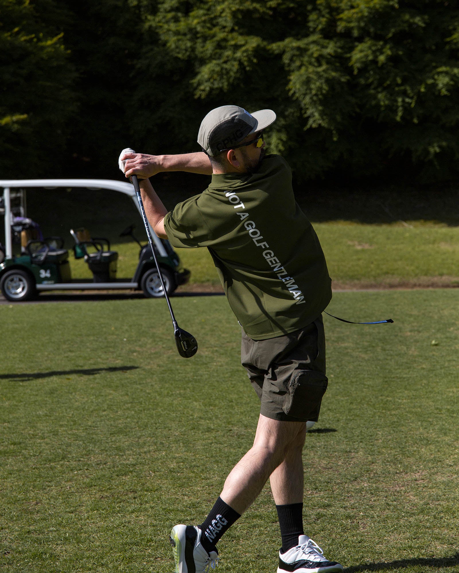 CPHG OVER SIDE POCKET SHORT - KHAKI - – Cph/Golf™︎
