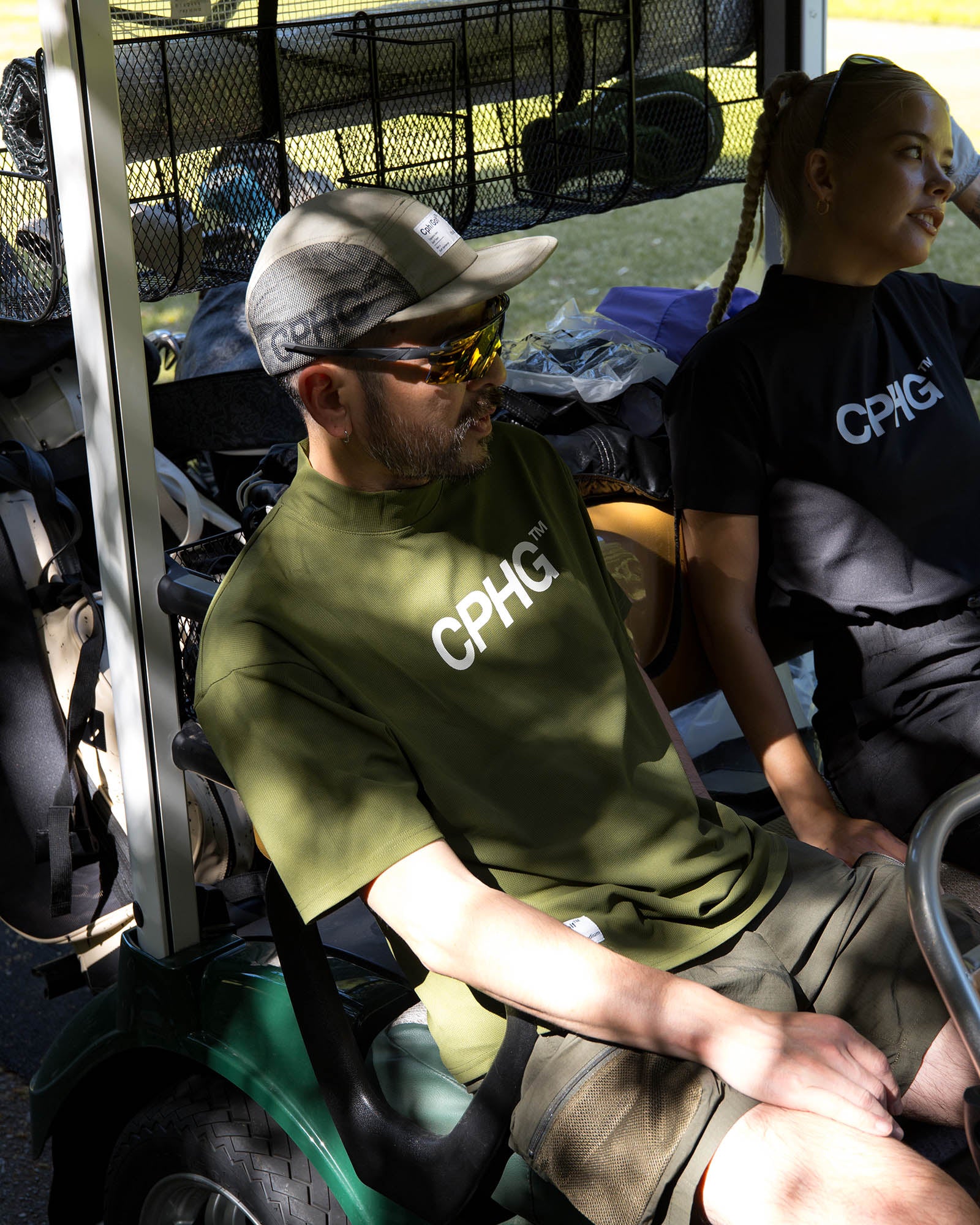 メンズウェア CPHG GENTLEMAN MOCK NECK TEE CPHG GENTLEMAN MOCK NECK TEE - BLACK - – Cph/Golf™︎
