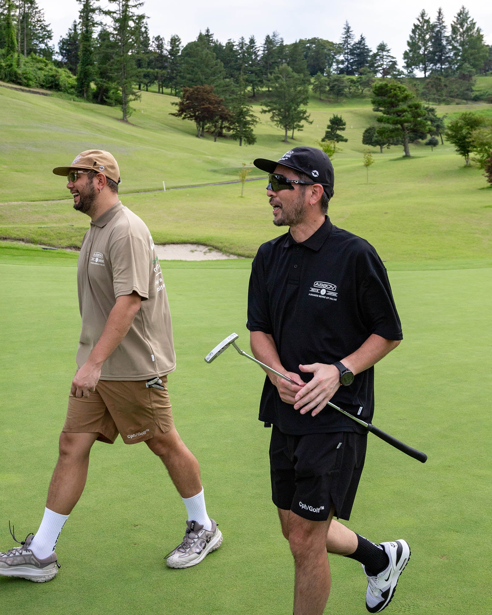 AS2OV×Cph/Golf™ #OVERSIZED S/S POLO - COYOTE - – Cph/Golf™︎