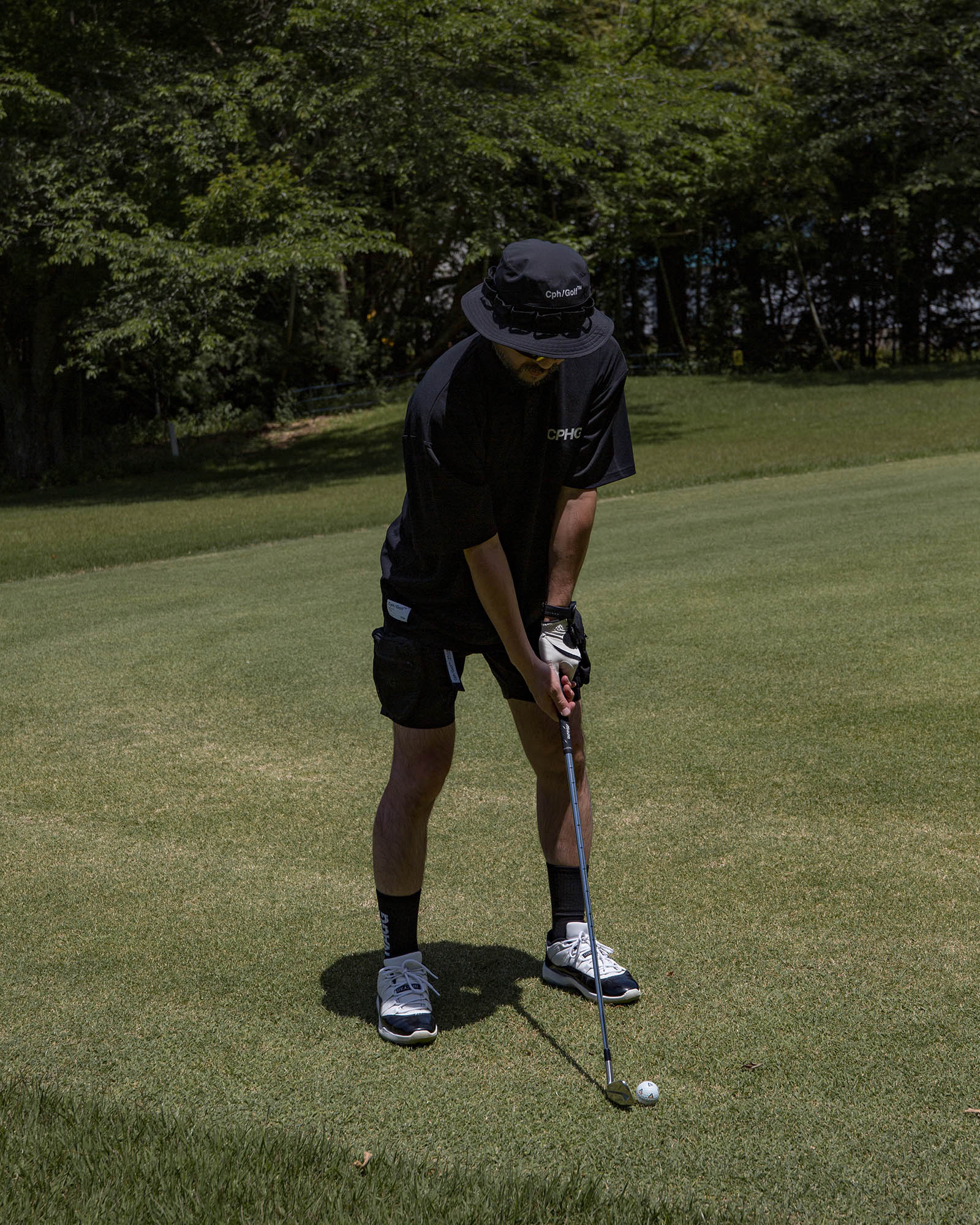 CPHG GENTLEMAN POLO - BLACK - – Cph/Golf™︎