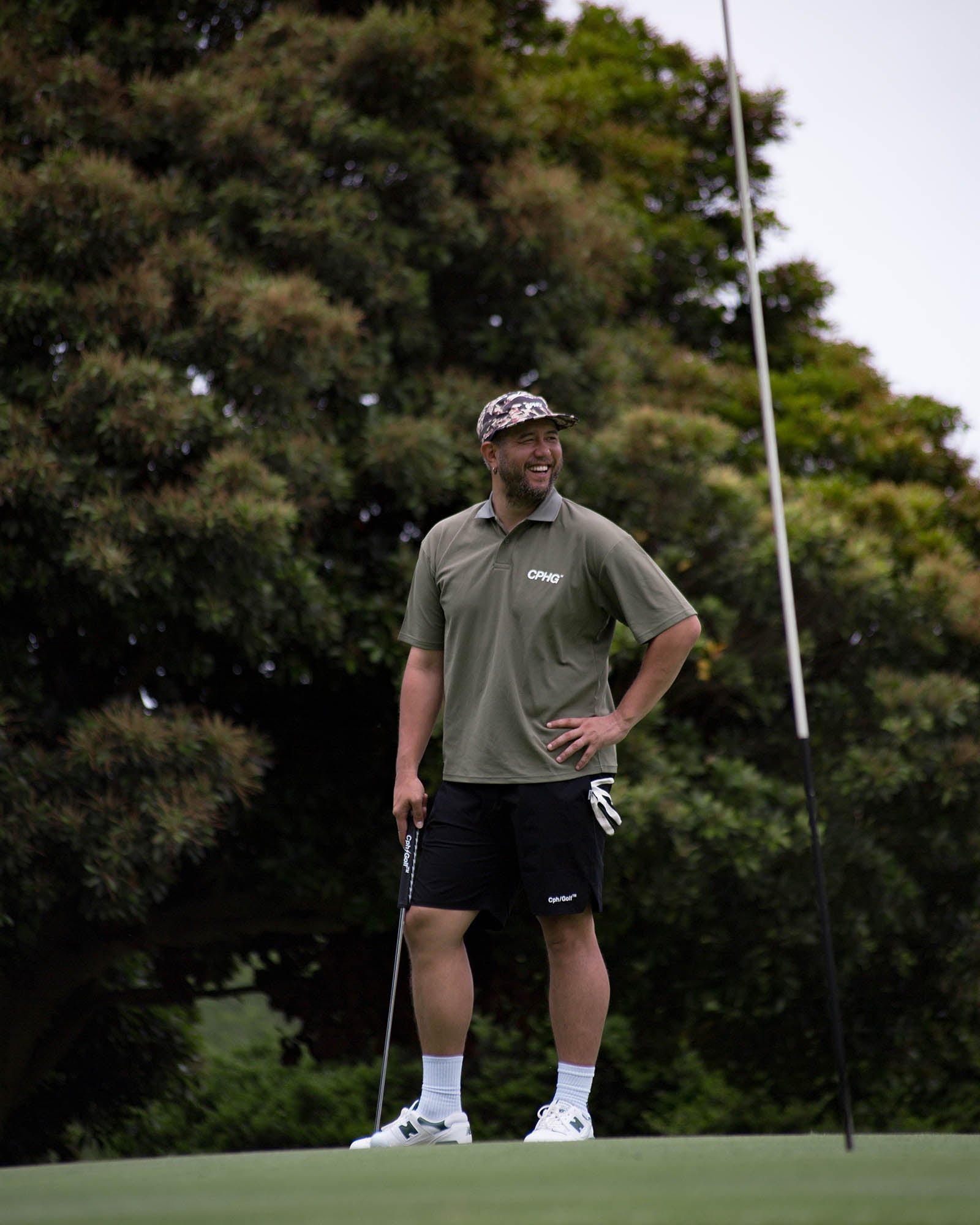 ADJUSTABLE SHORTS - BLACK - – Cph/Golf™︎