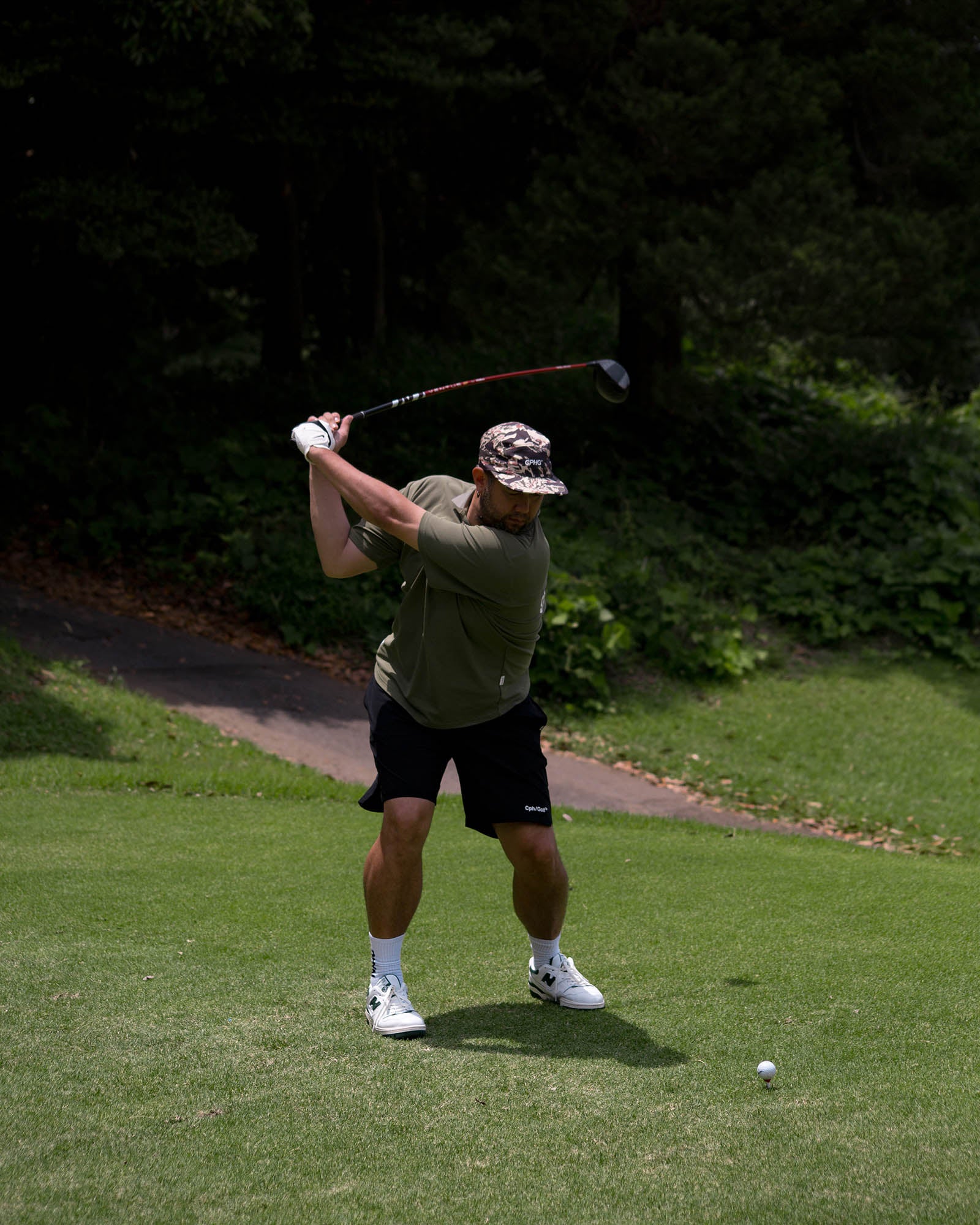 ADJUSTABLE SHORTS - BLACK - – Cph/Golf™︎