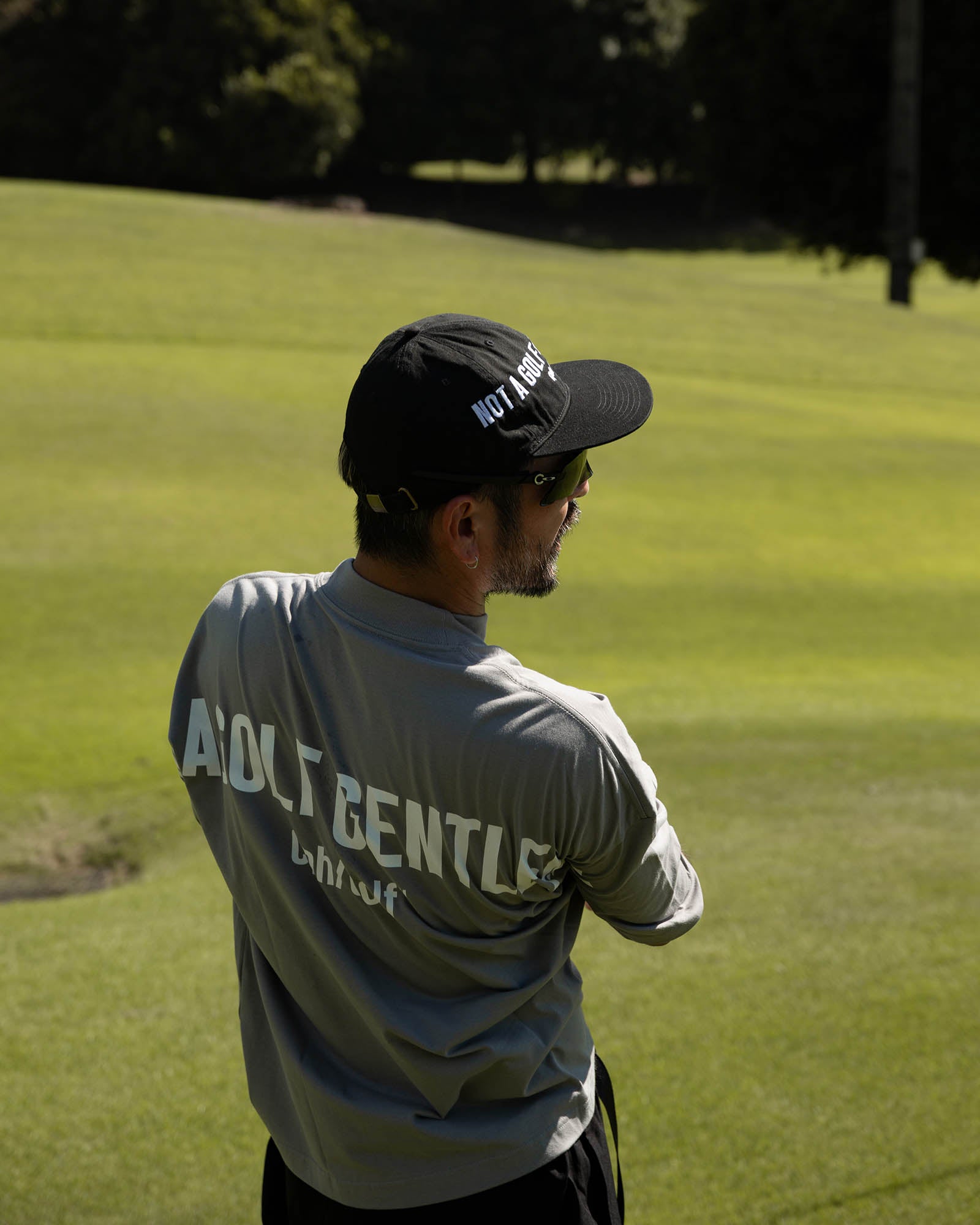 Cph/Golf モックネックTシャツ #GENTLEMAN SHELTECH® × Cph/Golf™ #GENTLEMAN MOCK NECK TEE – Cph/Golf™︎