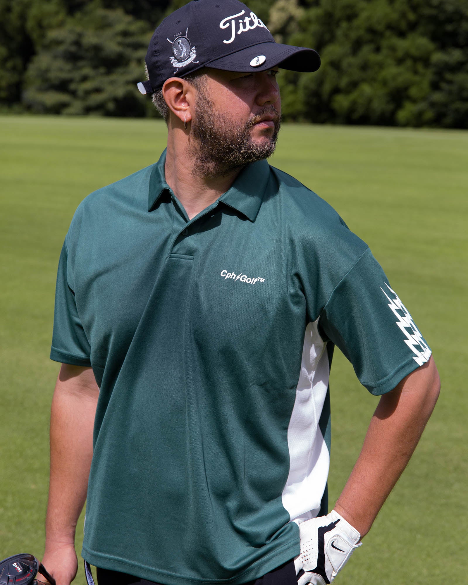 THUNDER STRIPES POLO 衫- 绿色- – Cph/Golf™︎